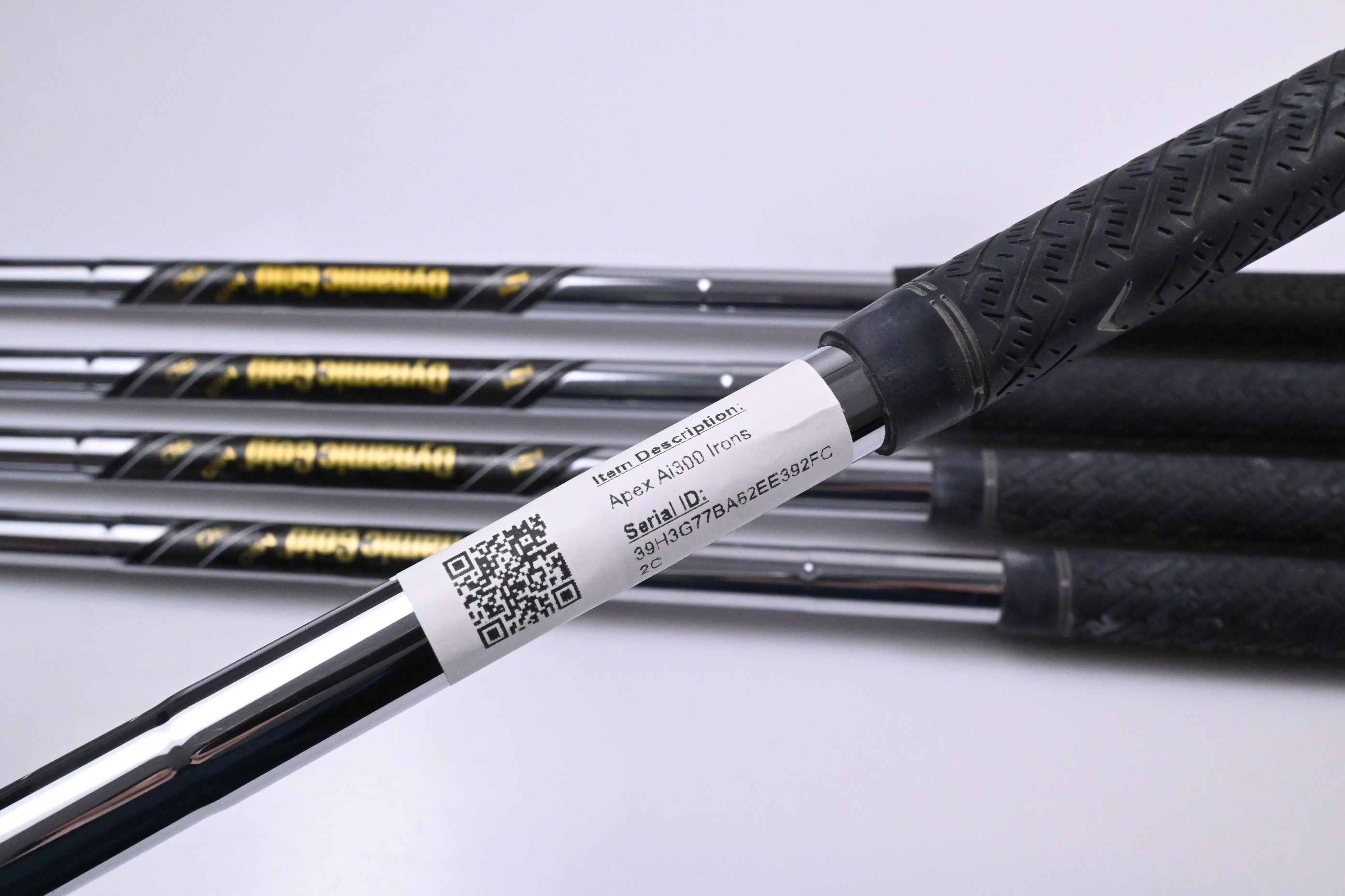 Callaway Apex Ai300 Irons / 7-PW+AW / Stiff Flex Dynamic Gold MID 90 S300 Shafts