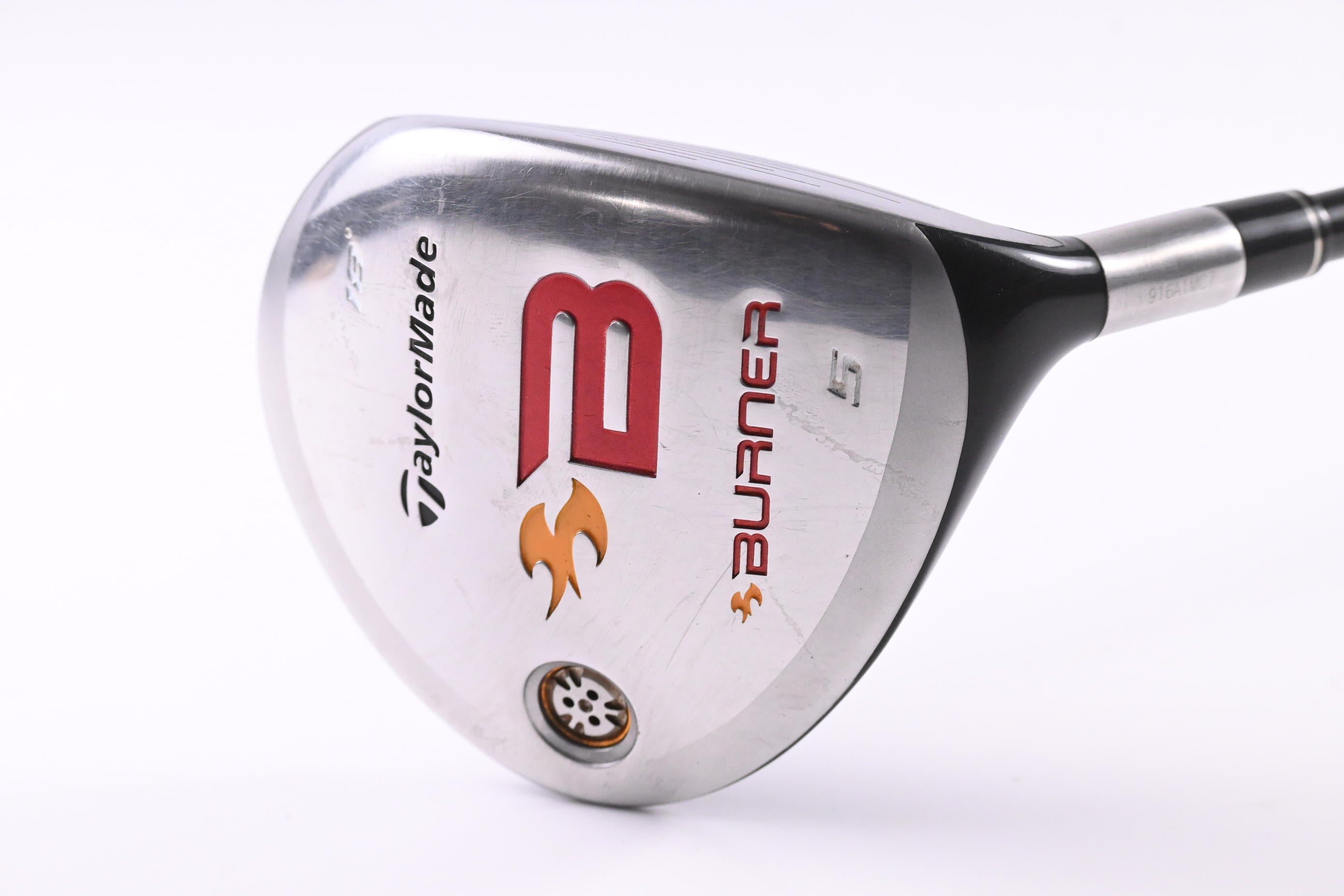 Taylormade Burner 2008 #5 Wood / 18 Degree / Stiff Flex REAX Superfast 49 Shaft