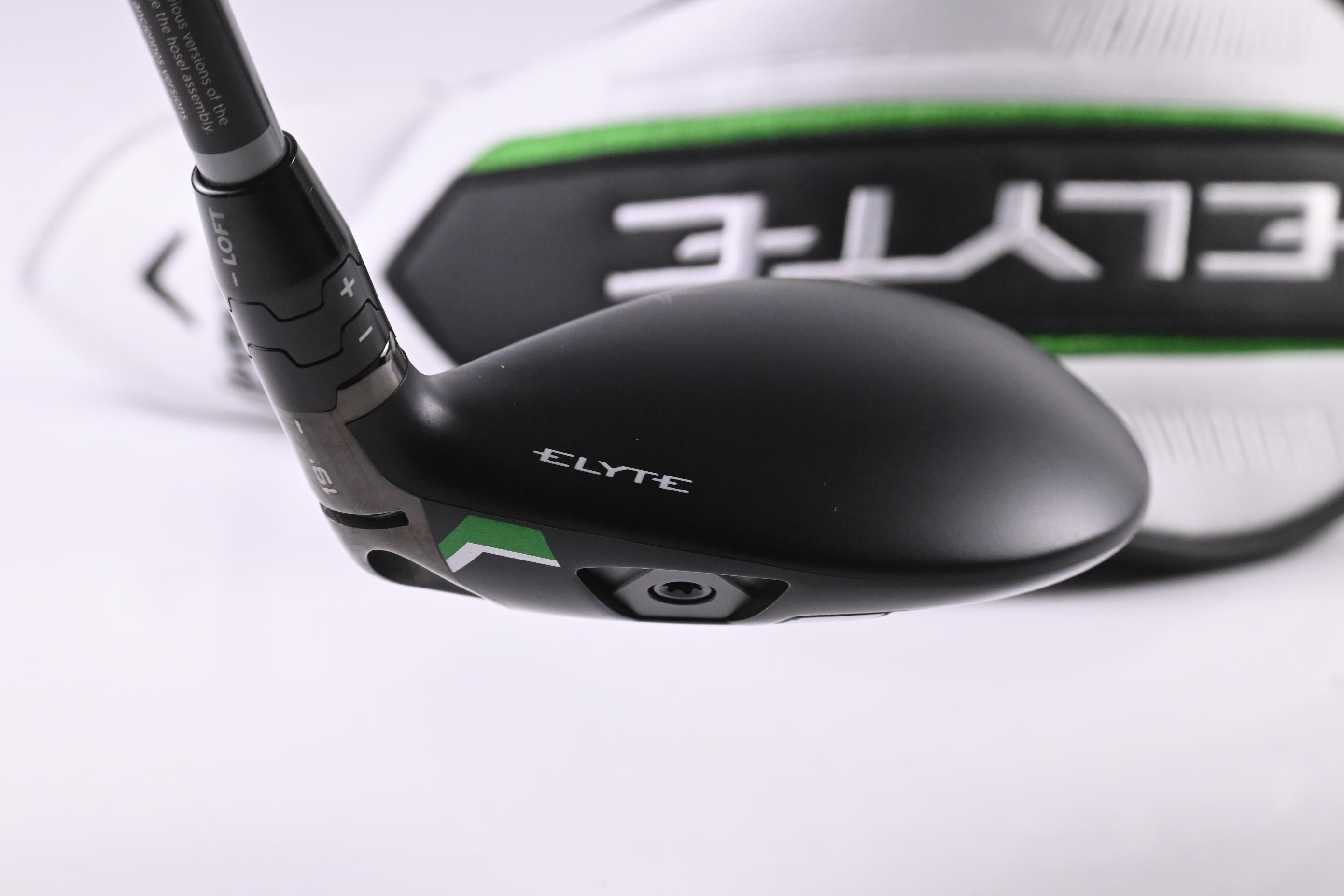 Callaway Elyte #3 Hybrid / 19 Degree / Regular Flex Denali Charcoal 60 Shaft