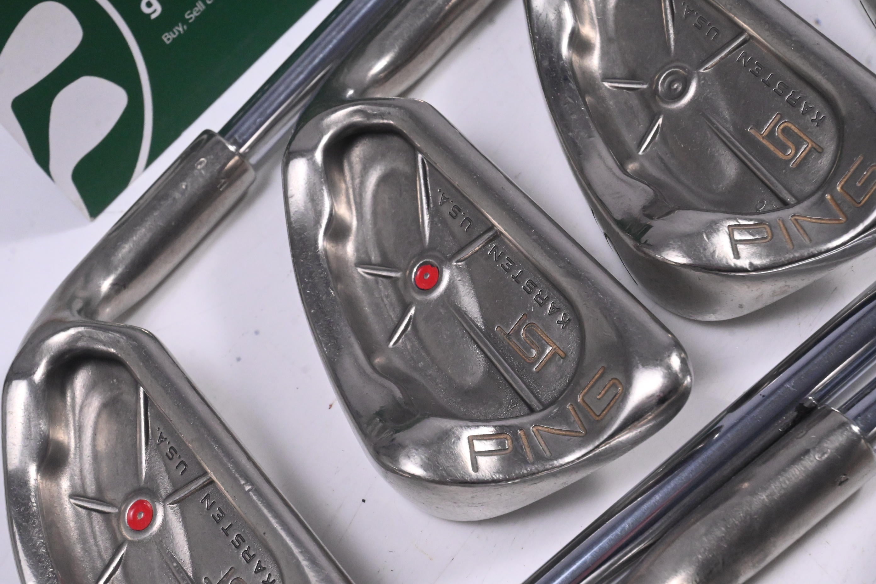 Ping ISI Nickel Irons / 2+5-PW / Red Dot / Regular Flex Ping JZ Shafts