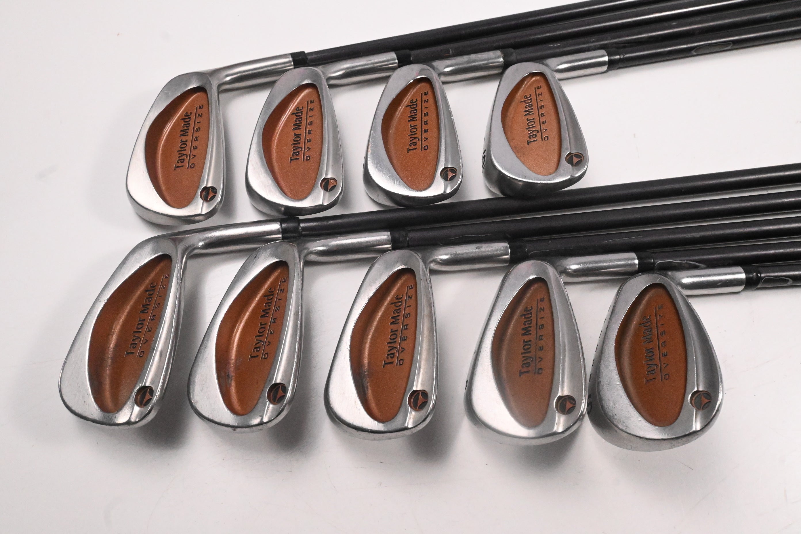 Taylormade Burner Oversize Irons / 3-PW+SW / Regular Flex Burner Bubble 80