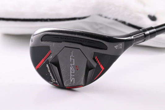 Taylormade Stealth 2 #4 Hybrid / 22 Degree / Regular Flex Ventus TR Red 6 Shaft