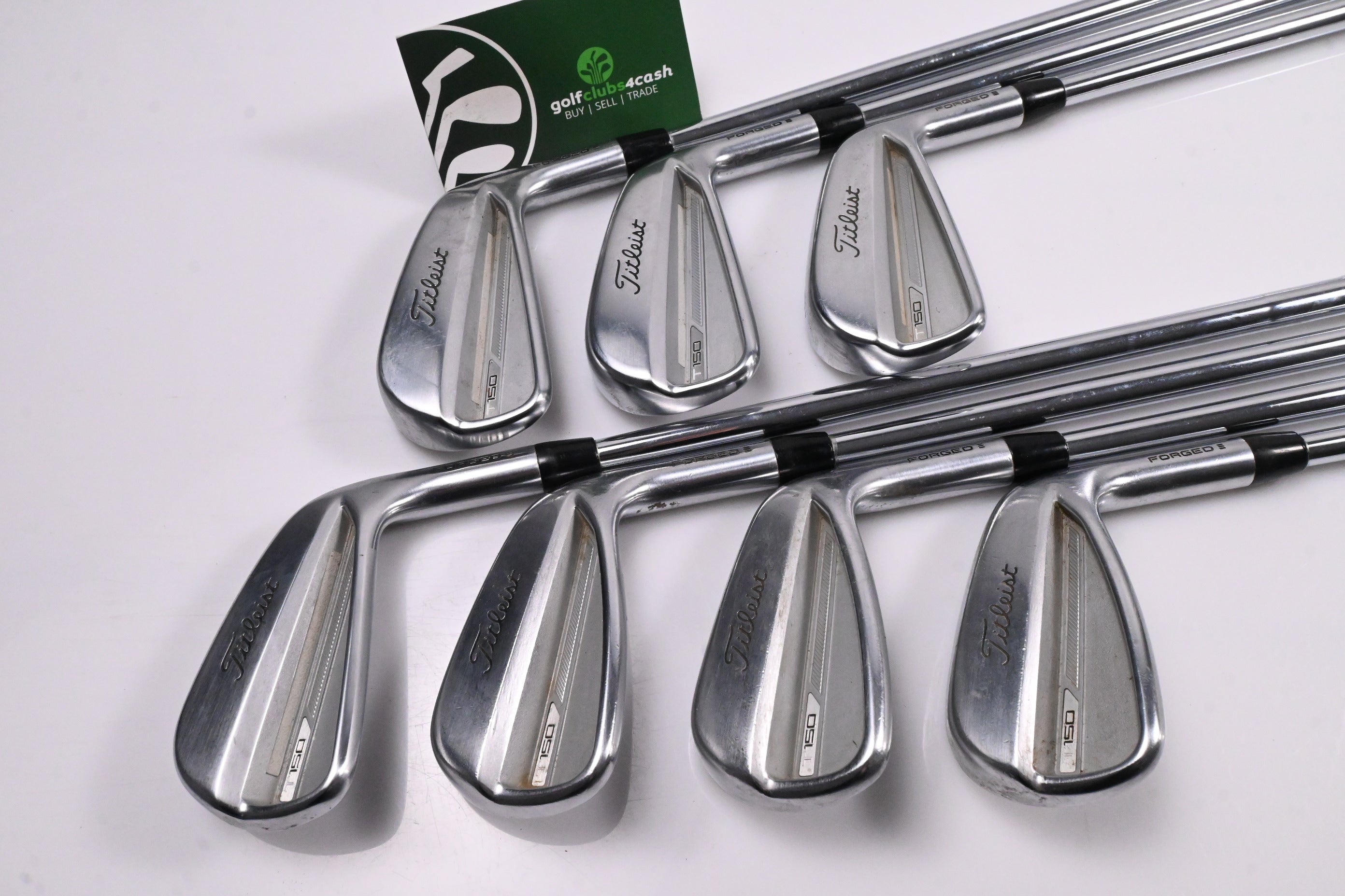 Titleist T150 Irons / 4-PW / Stiff Flex Dynamic Gold 105 S300 Shafts