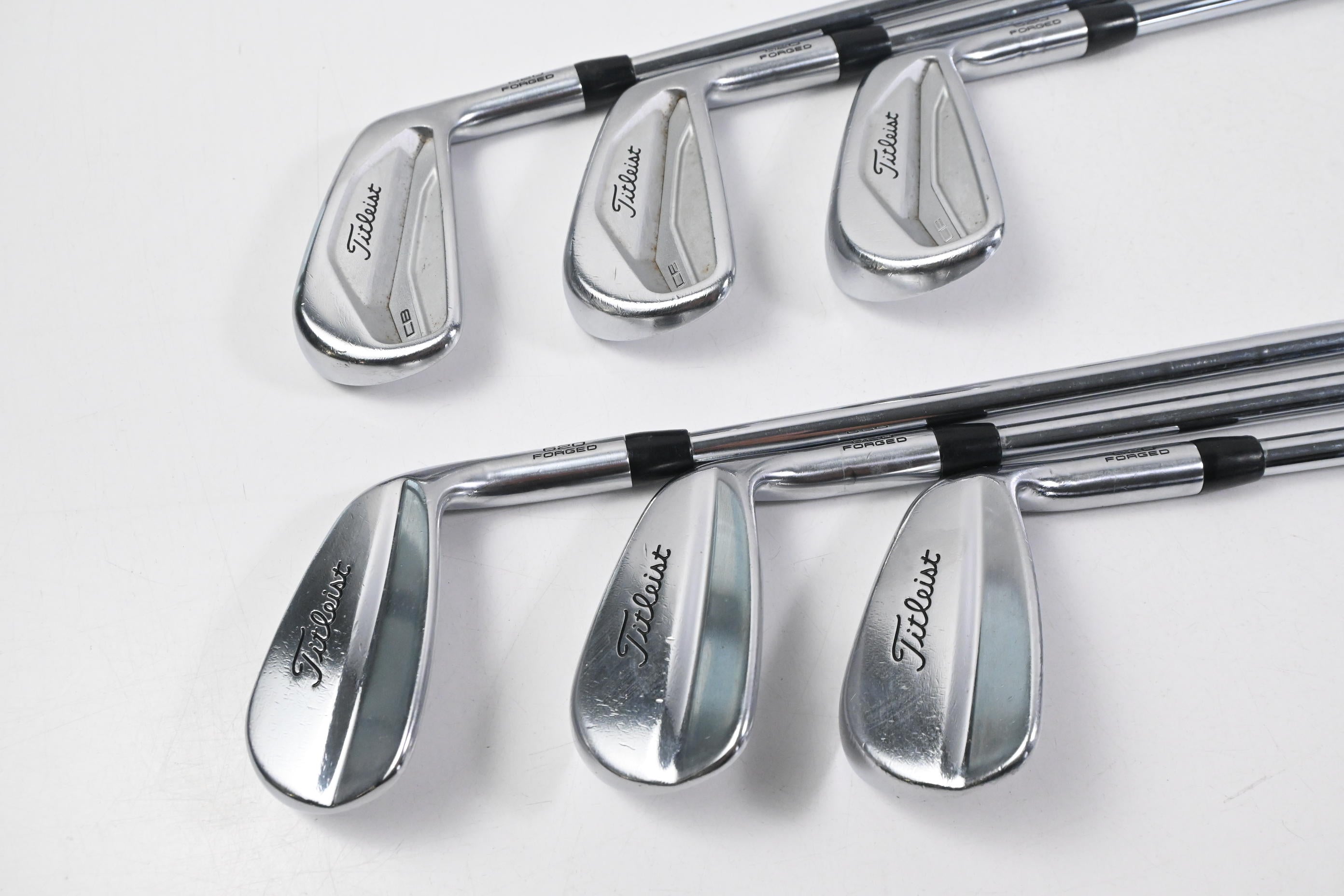 Titleist CB/MB 620 Combo Irons / 5-PW / Stiff Flex KBS Tour Shafts