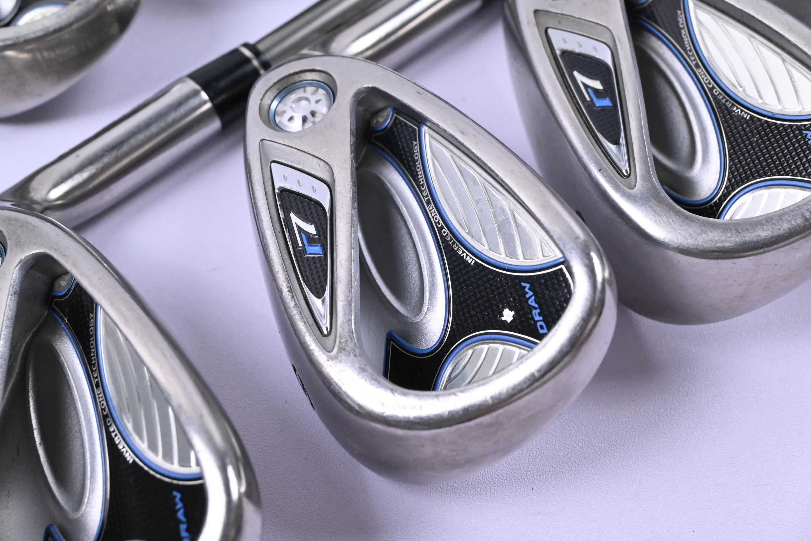 Ladies Taylormade R7 Draw Irons / 5-PW+SW / Ladies Flex REAX 45 Shafts