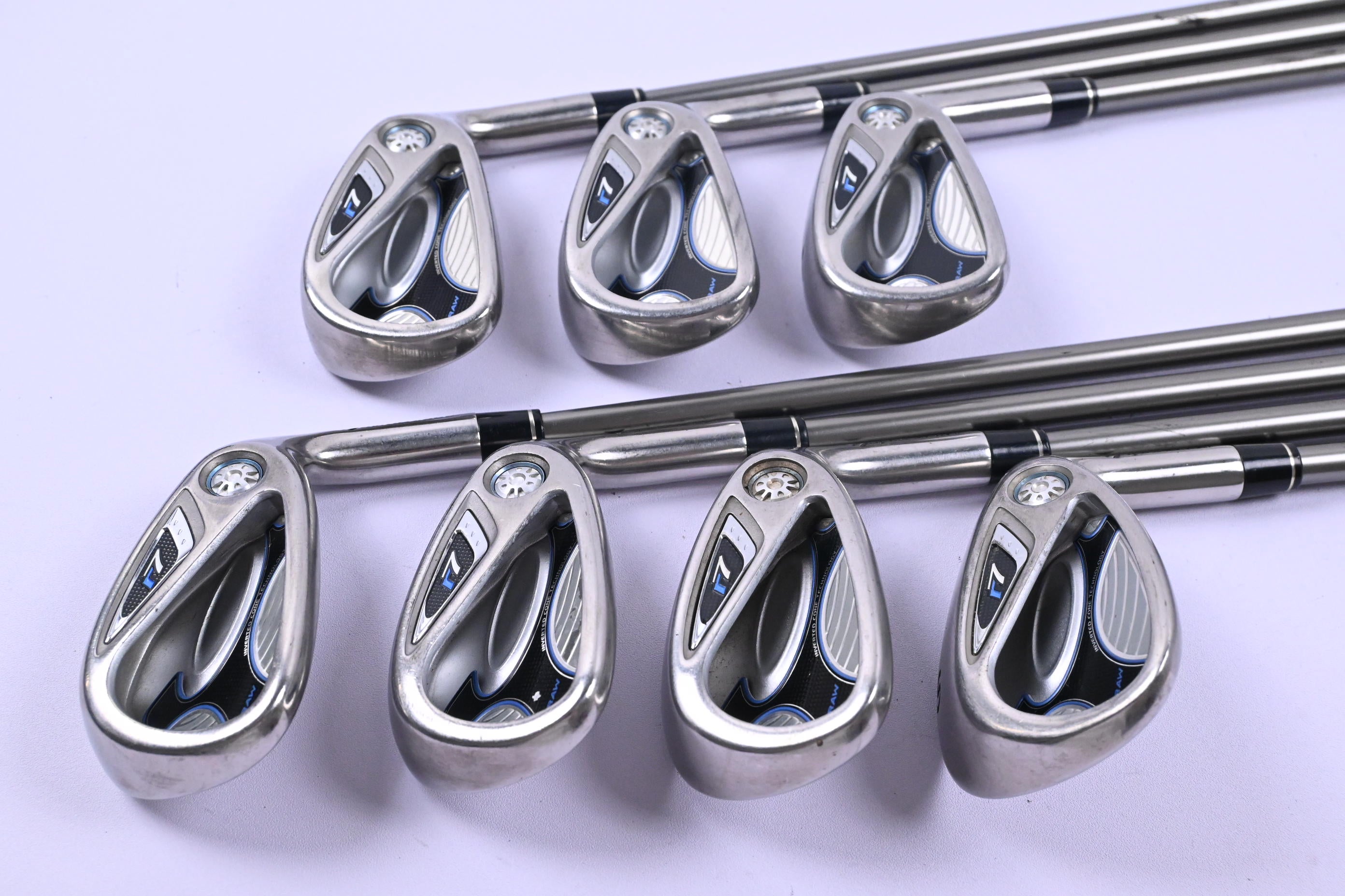 Ladies Taylormade R7 Draw Irons / 5-PW+SW / Ladies Flex REAX 45 Shafts