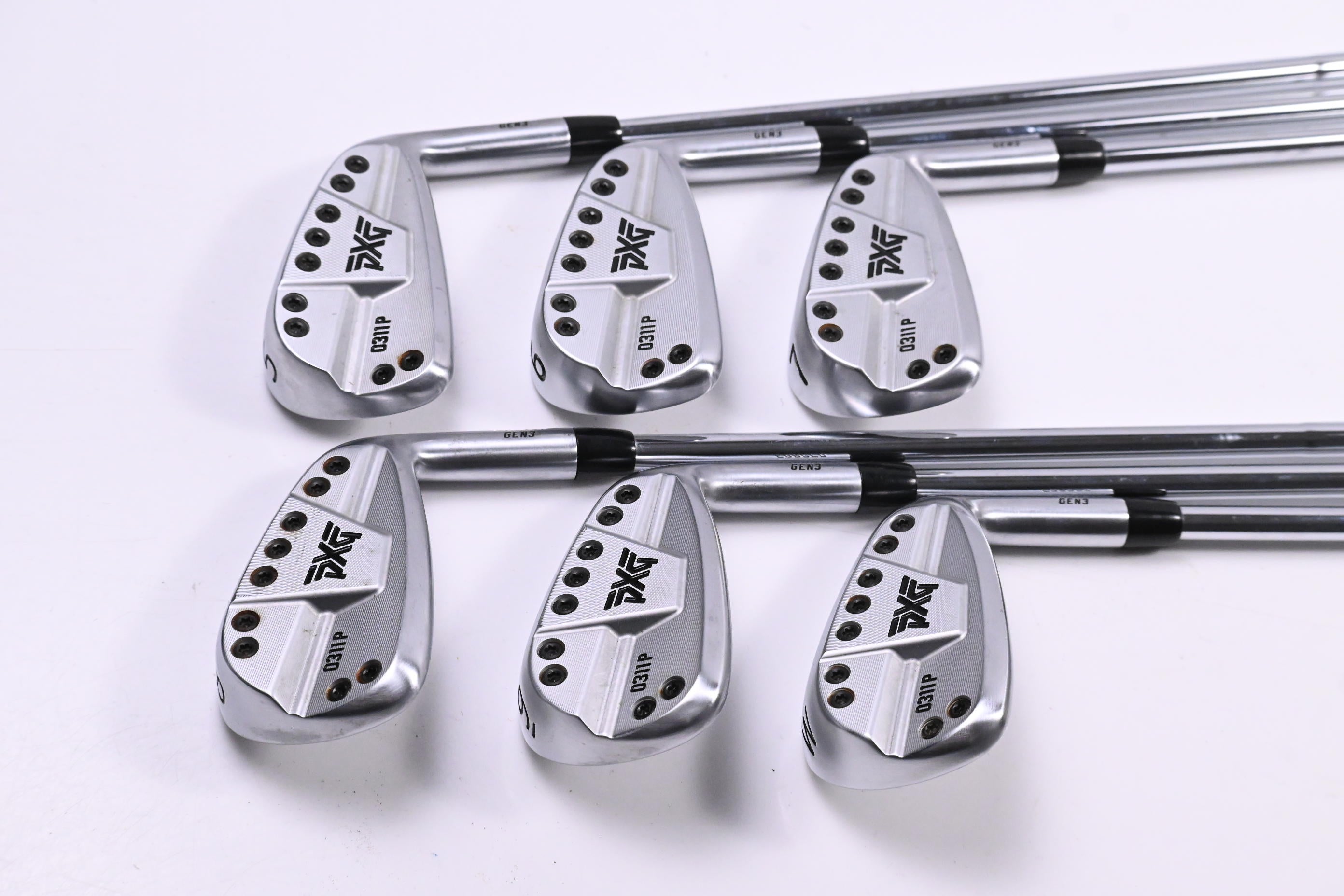 PXG 0311 P Gen2 Irons / 5-PW / Stiff Flex Elevate Tour Shafts
