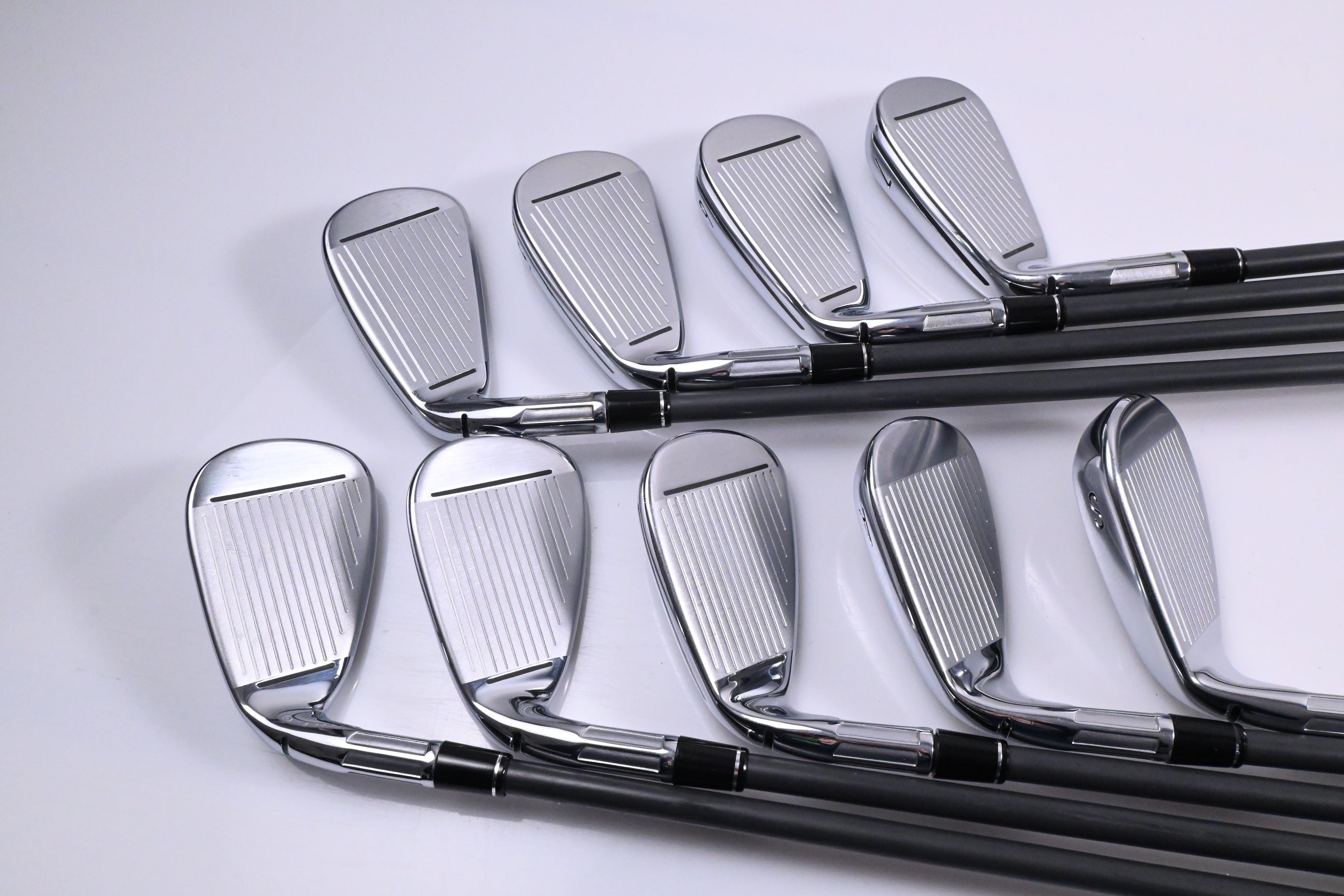 Taylormade M CGB Irons / 4-PW+AW+SW / Regular Flex Fujikura Pro 63 Shafts
