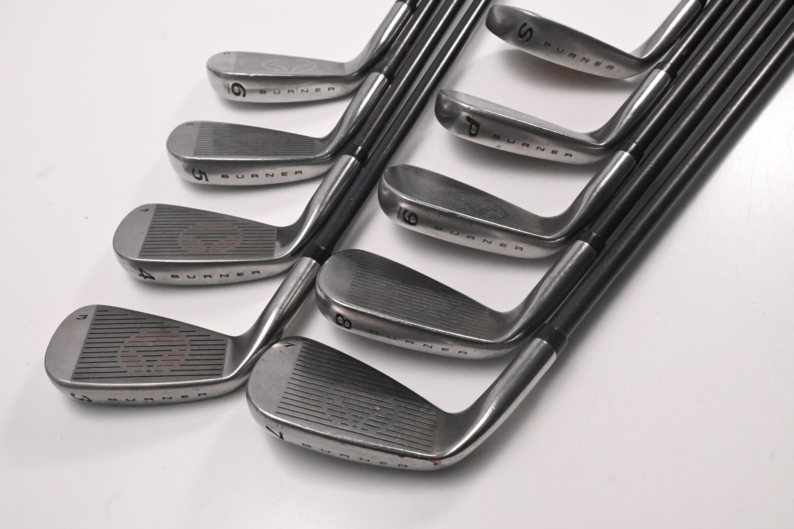 Taylormade Burner Oversize Irons / 3-PW+SW / Regular Flex Burner Bubble 80