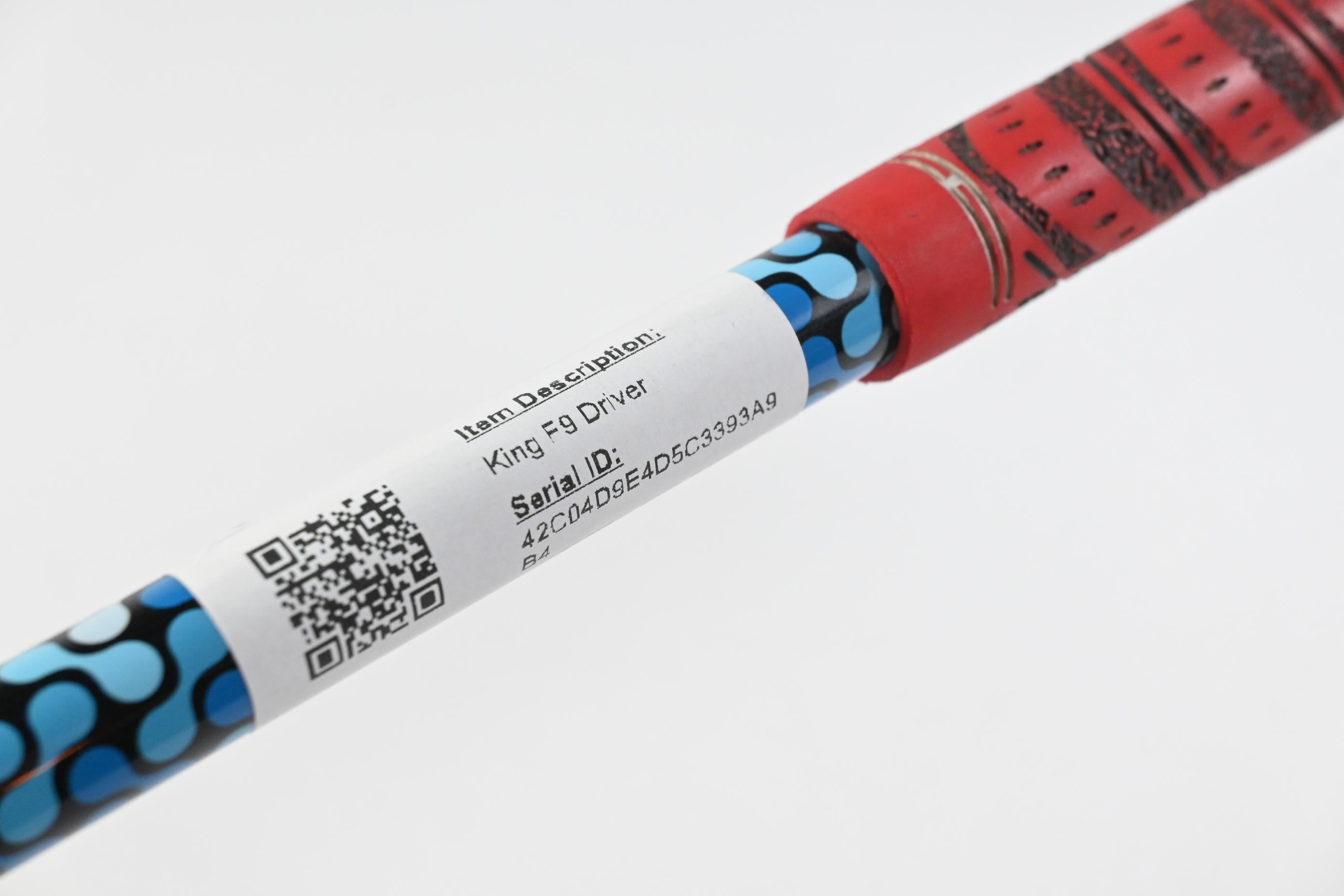 Left Hand Cobra King F9 Driver / 10.5 Degree / Regular Flex Fujikura Atmos Blue6