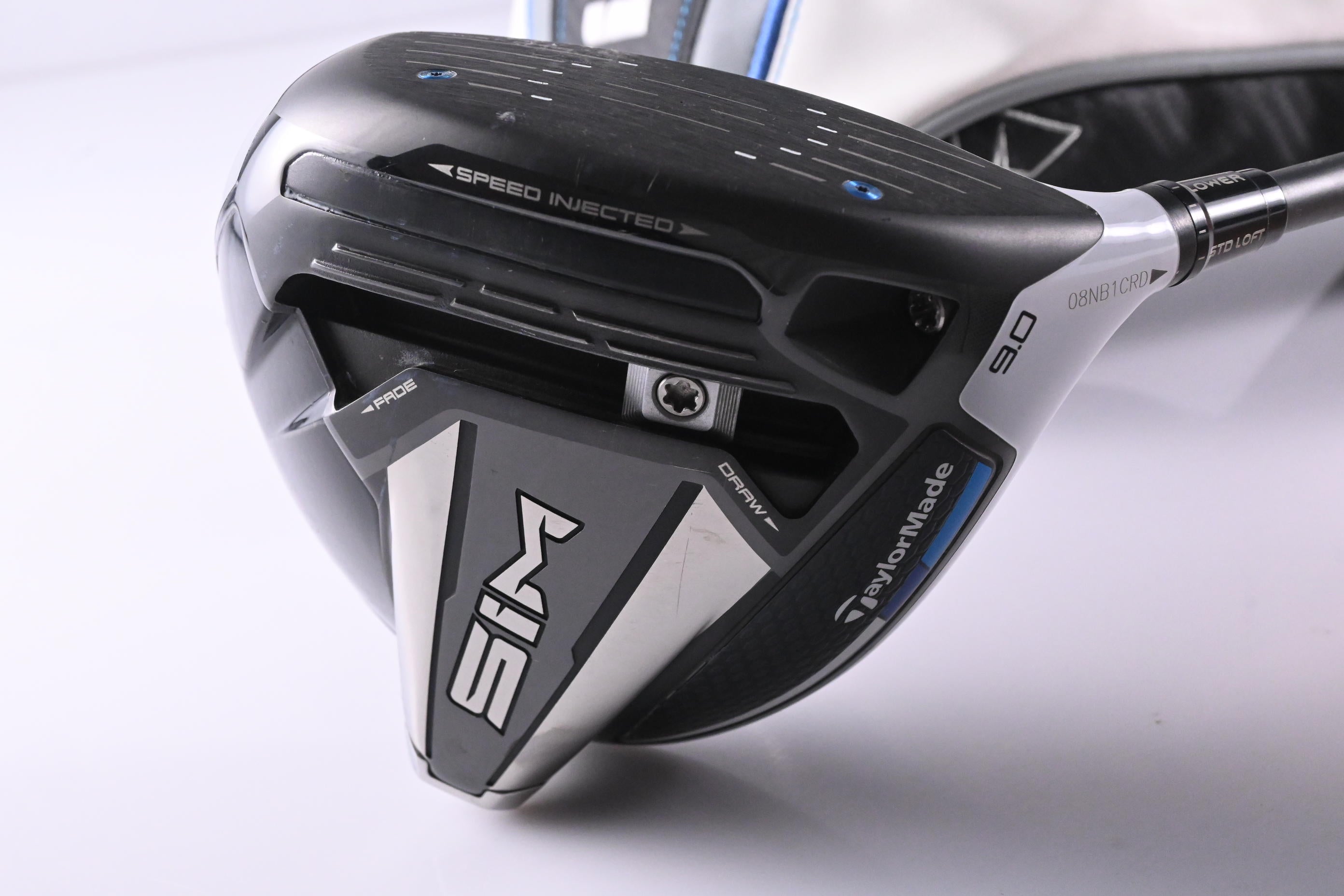 Taylormade SIM Driver / 9 Degree / X-Flex HZRDUS Smoke Black 60 Shaft