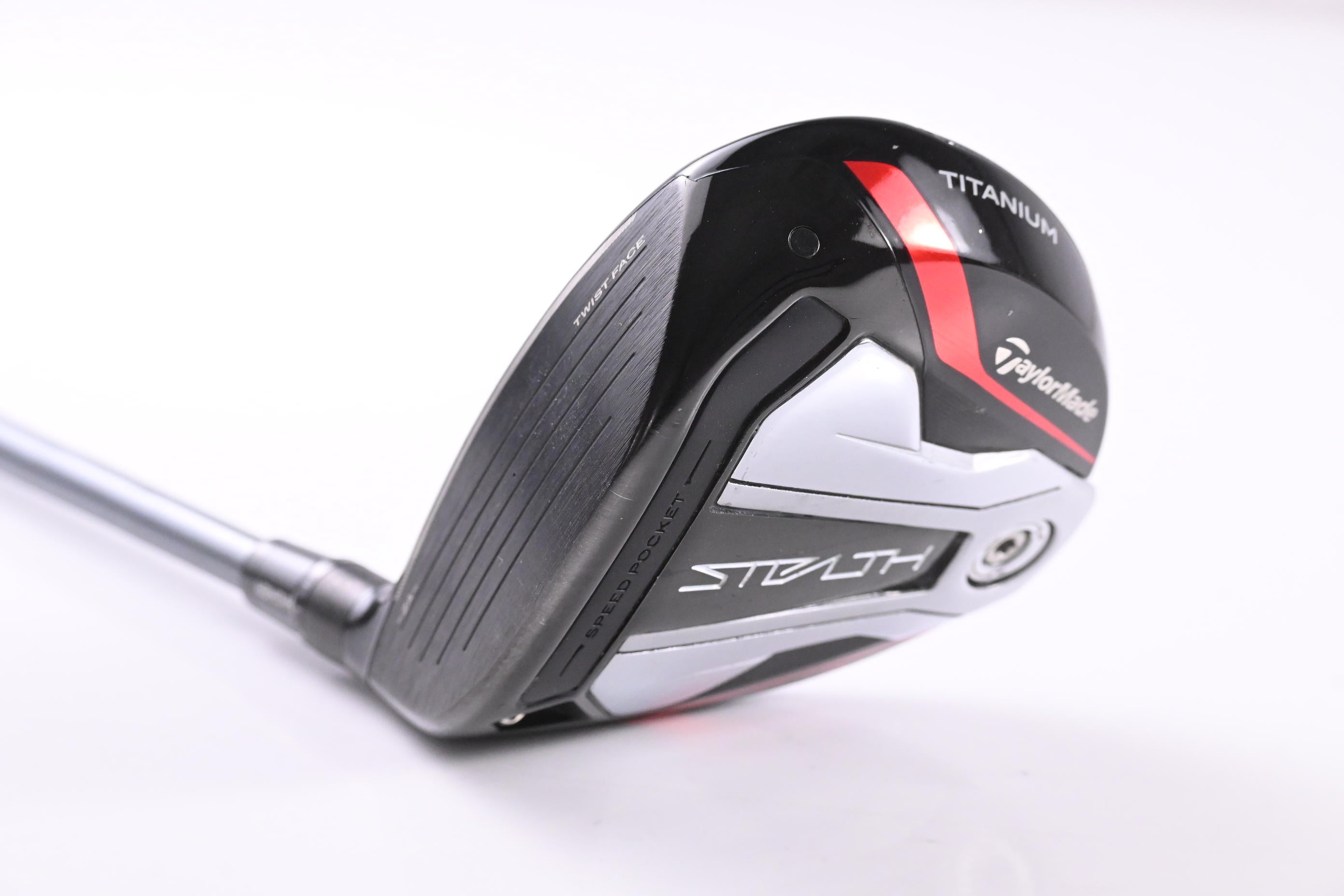 Left Hand Taylormade Stealth Plus #3 Wood / 15 Degree / Stiff Flex Ozik M4 60