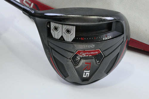 Left Hand TaylorMade R15 Black Driver / 10.5 Degree / Regular Flex Fujikura 57