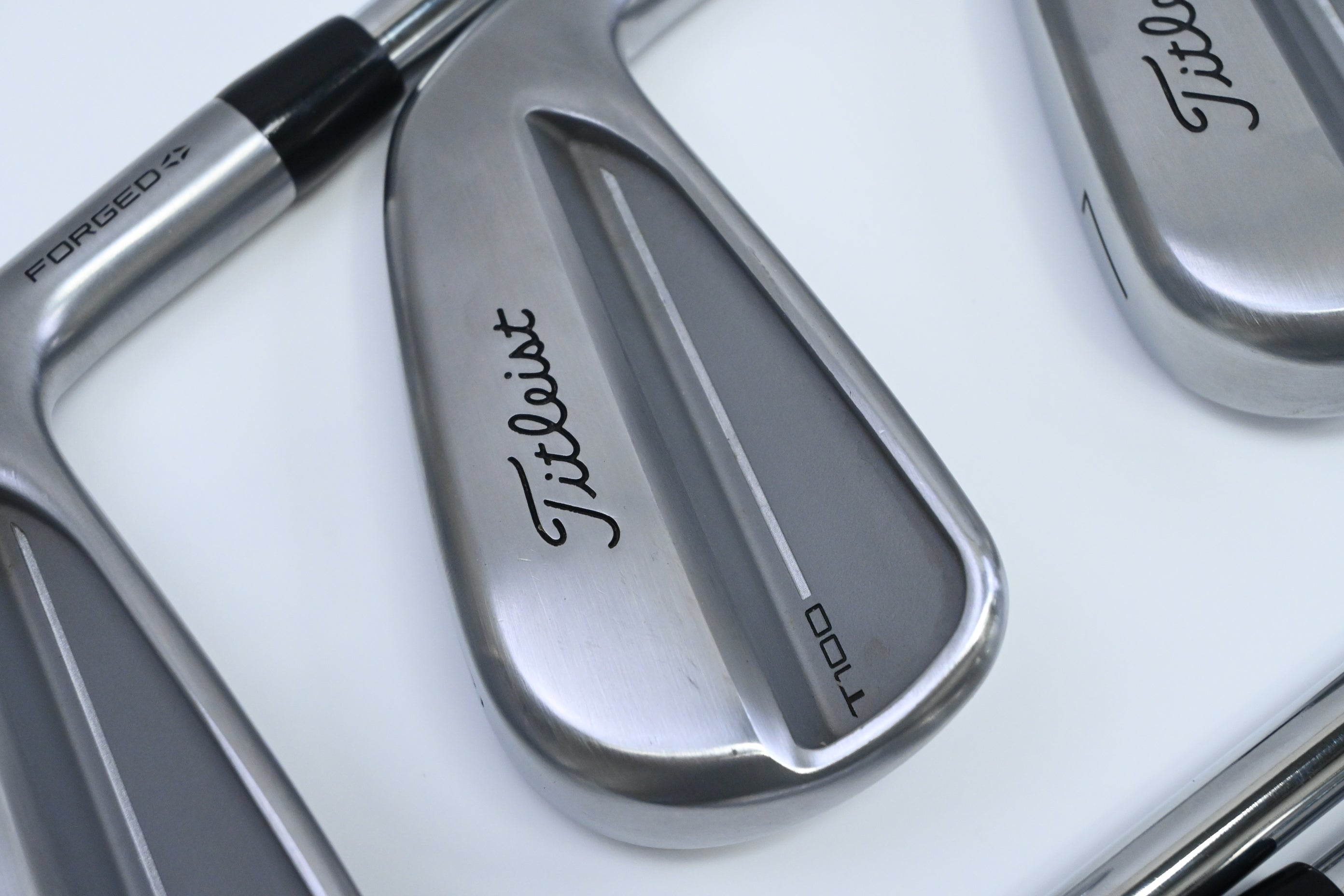 Titleist T100 2025 Irons / 5-PW+49° / Stiff Flex KBS Tour Shafts
