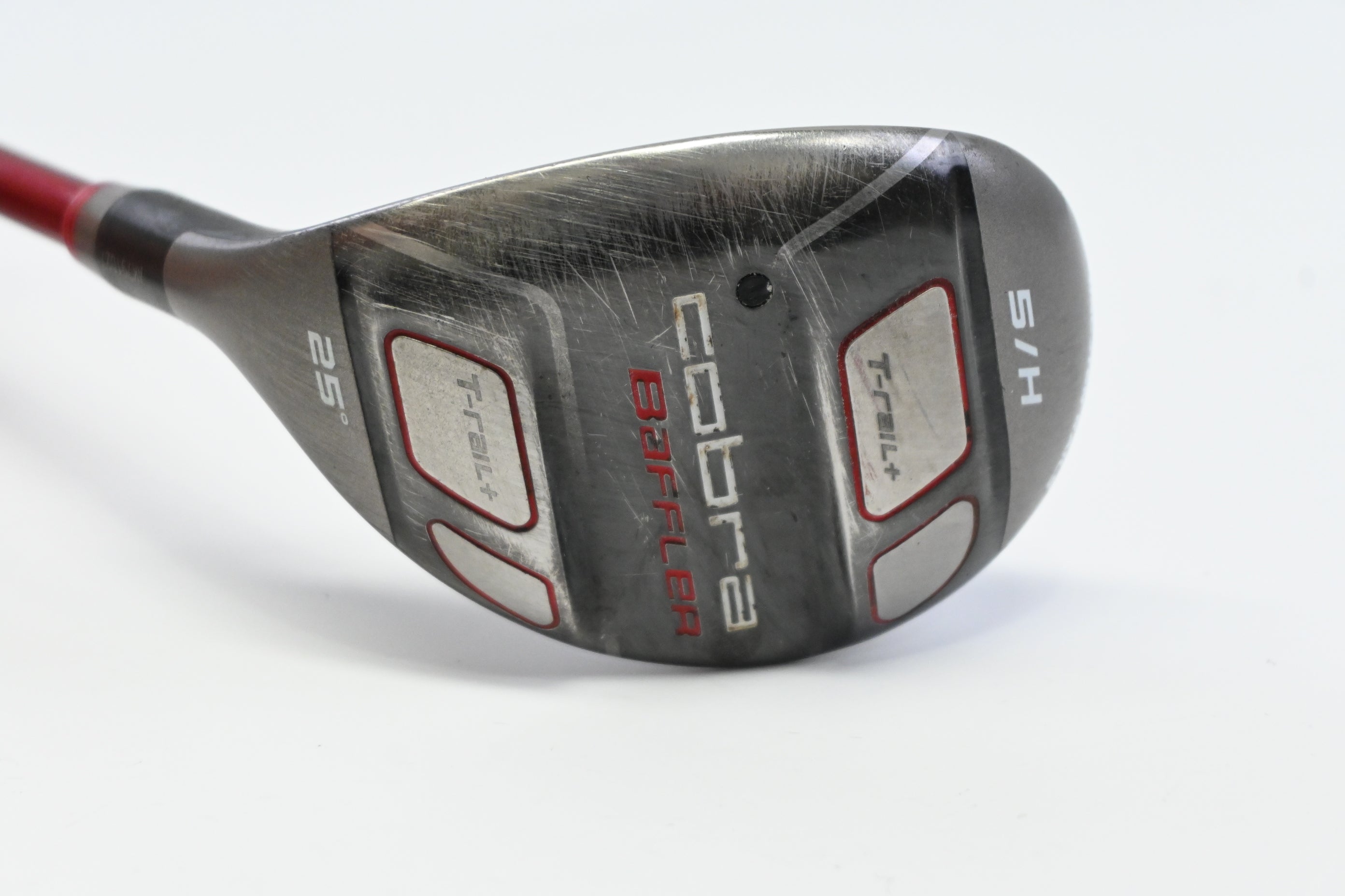 Left Hand Cobra Baffler T-Rail #5 Hybrid / 25 Degree / Stiff Flex Graphite Design 70