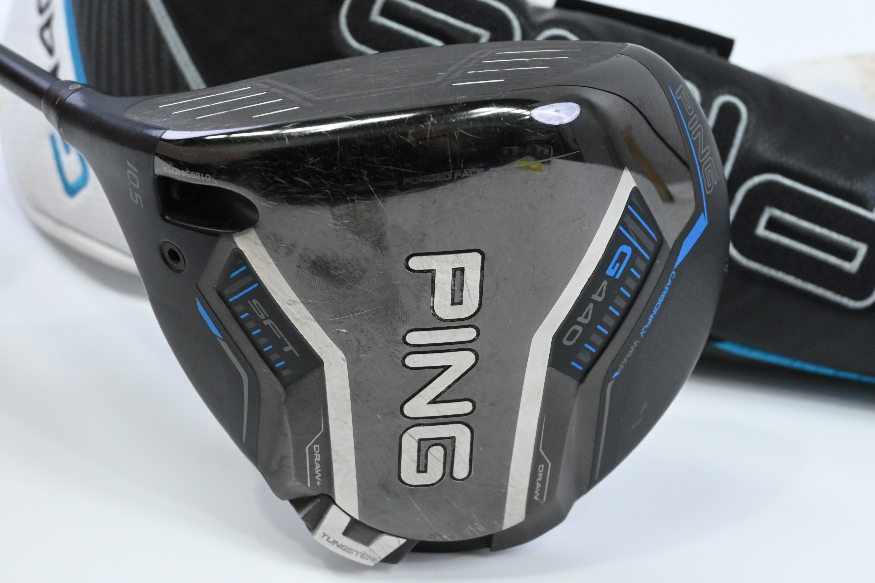 Left Hand Ping G440 SFT Driver / 10.5 Degree / Regular Flex Ping Alta CB Blue 50