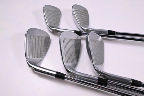 Ping G410 Irons / 7-PW+GW / White Dot / Stiff Flex Ping AWT 2.0 Shafts