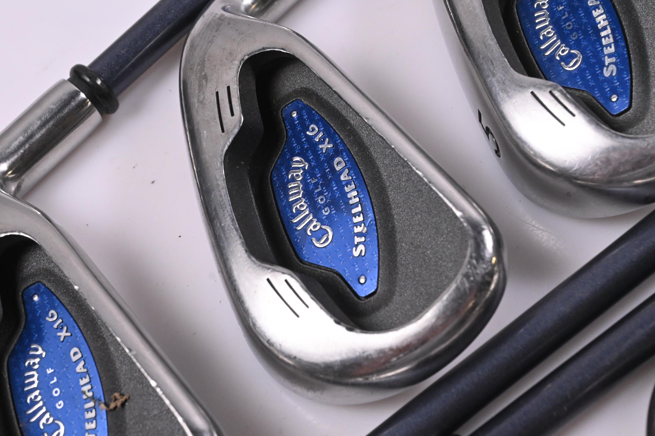 Callaway X-16 Irons / 3-PW+SW / Firm Flex Callaway 85 Shafts
