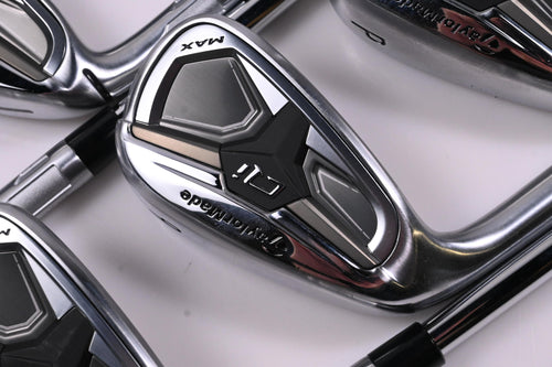 Left Hand Taylormade Qi Max Irons / 5-PW / Regular Flex KBS MAX MT 85 Shafts