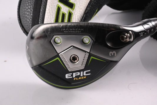 Callaway Epic Flash #3 Hybrid / 18 Degree / Stiff Flex Cypher 2.0 70 Shaft