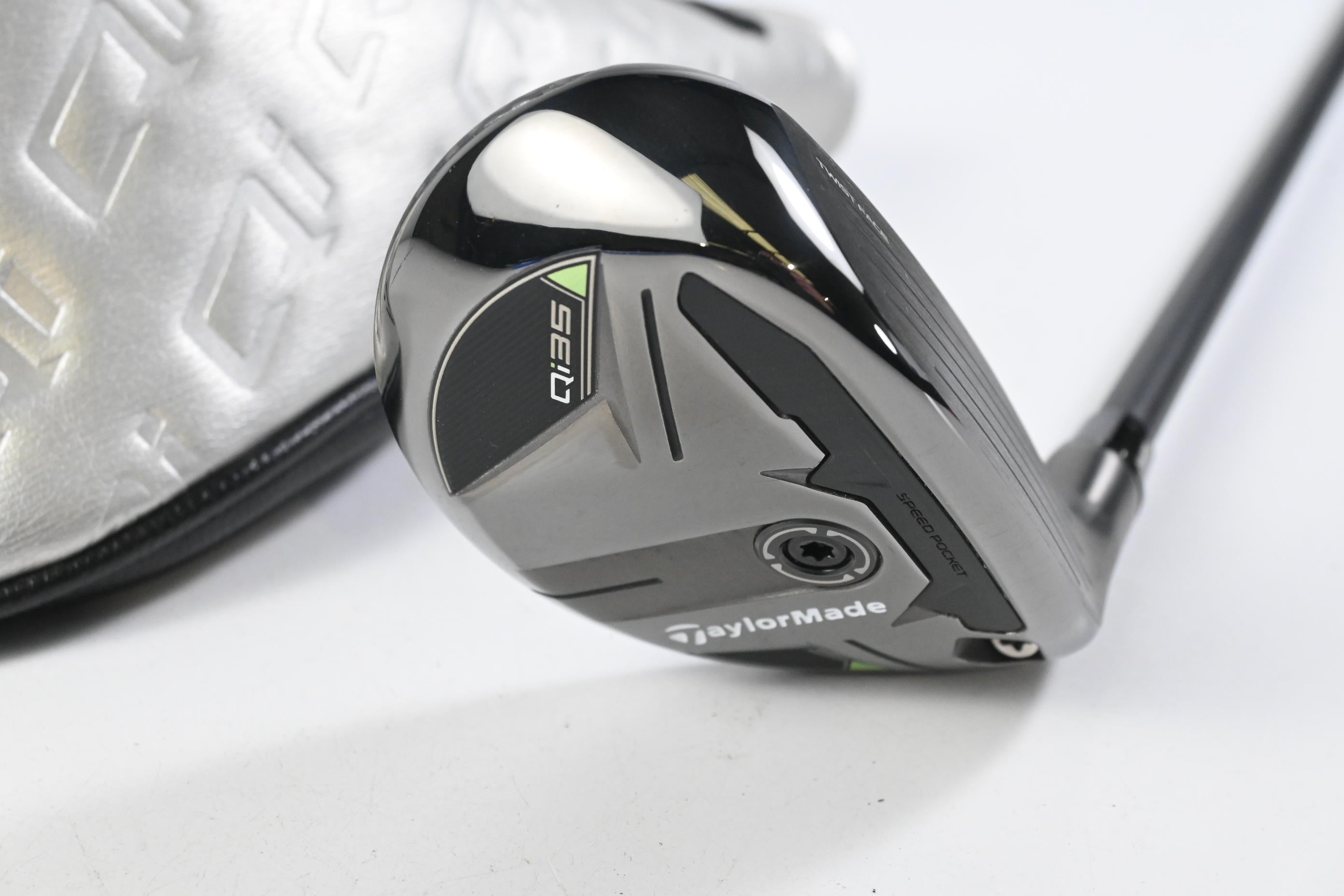 Taylormade Qi35 #3 Hybrid / 19 Degree / Stiff Flex Fujikura Ventus Blue 7 Shaft