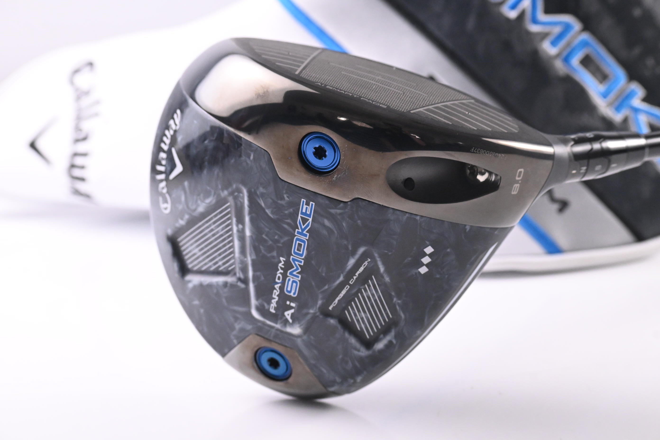 Callaway Paradym Ai Smoke Triple Diamond Driver / 8 Degree / X-Flex Denali Black