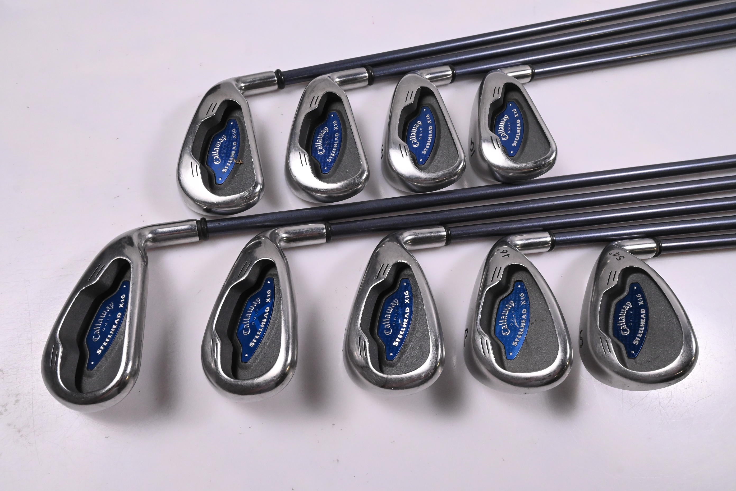 Callaway X-16 Irons / 3-PW+SW / Firm Flex Callaway 85 Shafts
