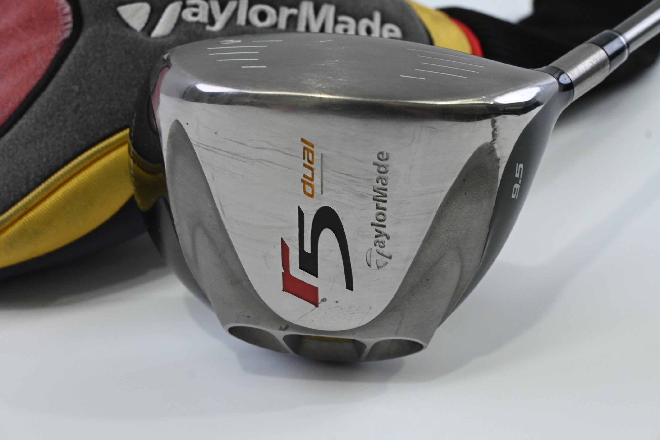 Taylormade R5 Dual Driver / 9.5 Degree / Stiff Flex Taylormade M.A.S 65 Shaft