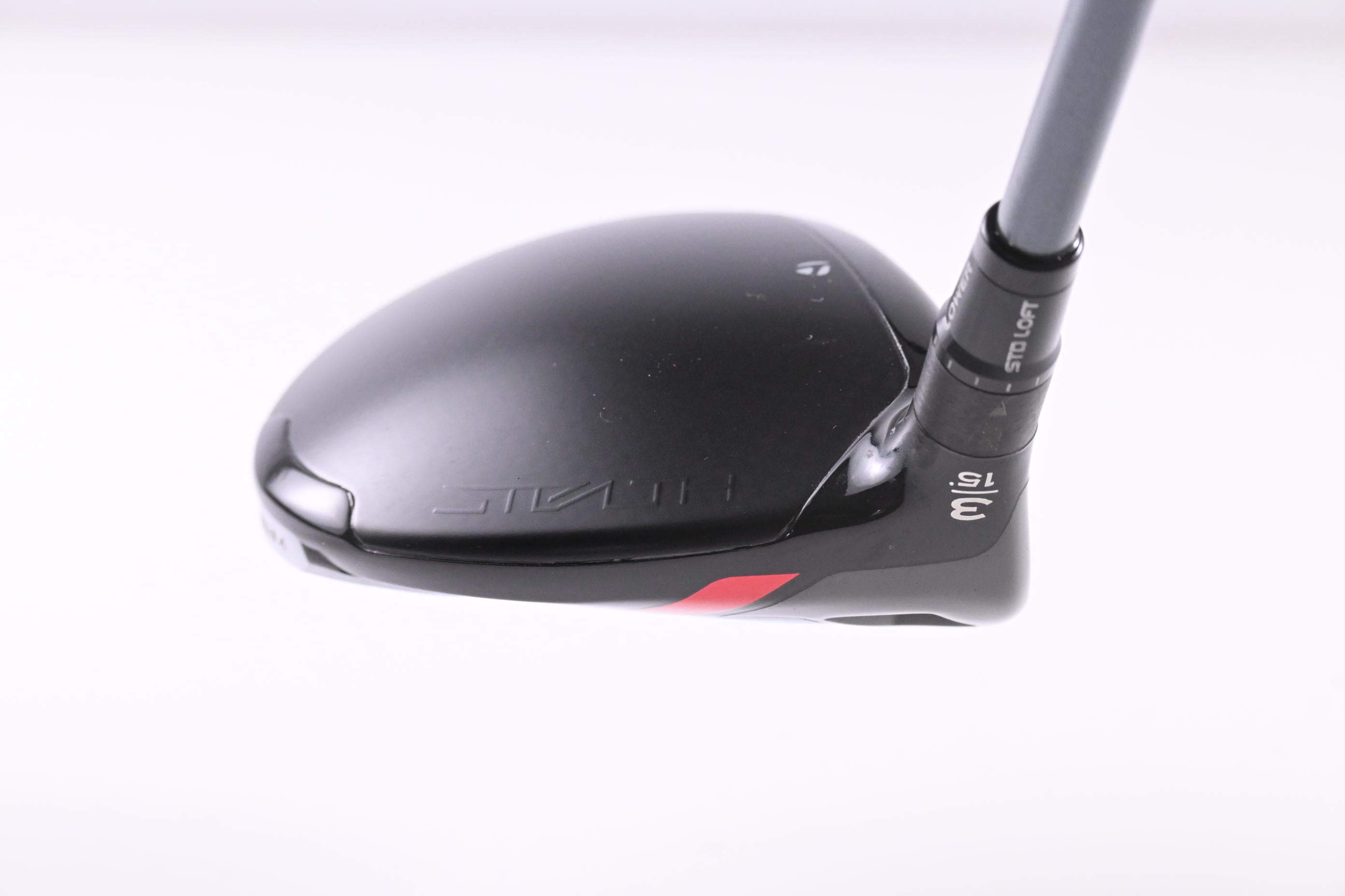 Left Hand Taylormade Stealth Plus #3 Wood / 15 Degree / Stiff Flex Ozik M4 60