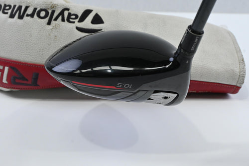 Left Hand TaylorMade R15 Black Driver / 10.5 Degree / Regular Flex Fujikura 57