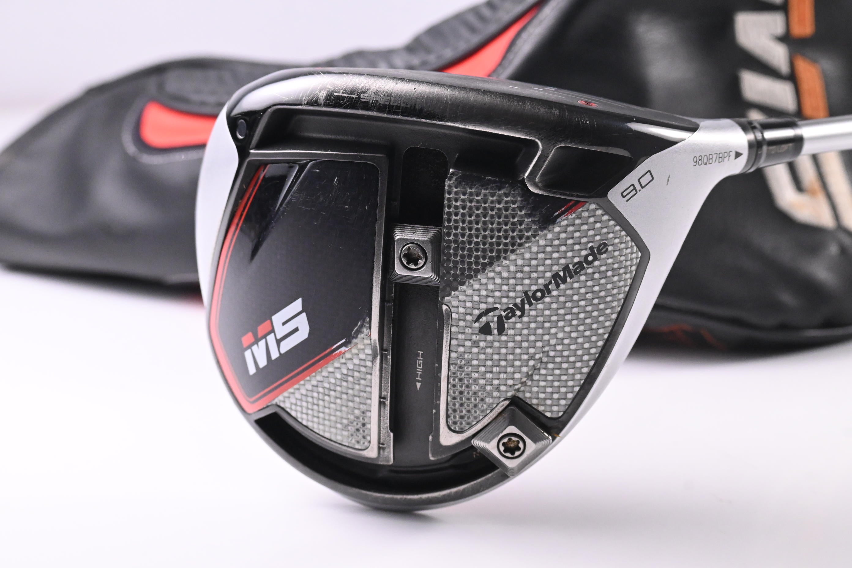 Taylormade M5 Driver / 9 Degree / Stiff Flex Tensei CK Orange 60 Shaft