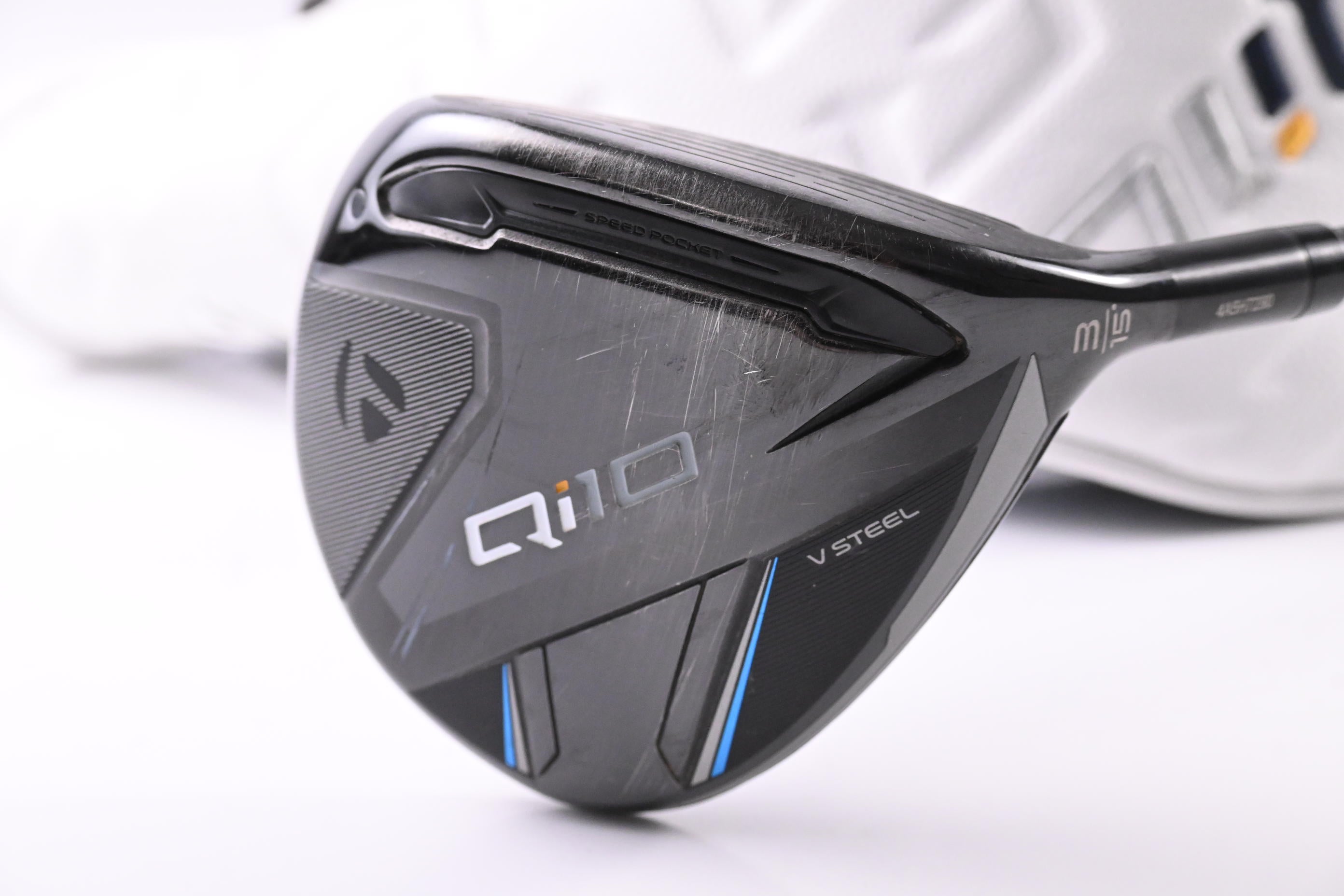 Taylormade Qi10 #3 Wood / 15 Degree / X-Flex Kai'li White 70 Shaft