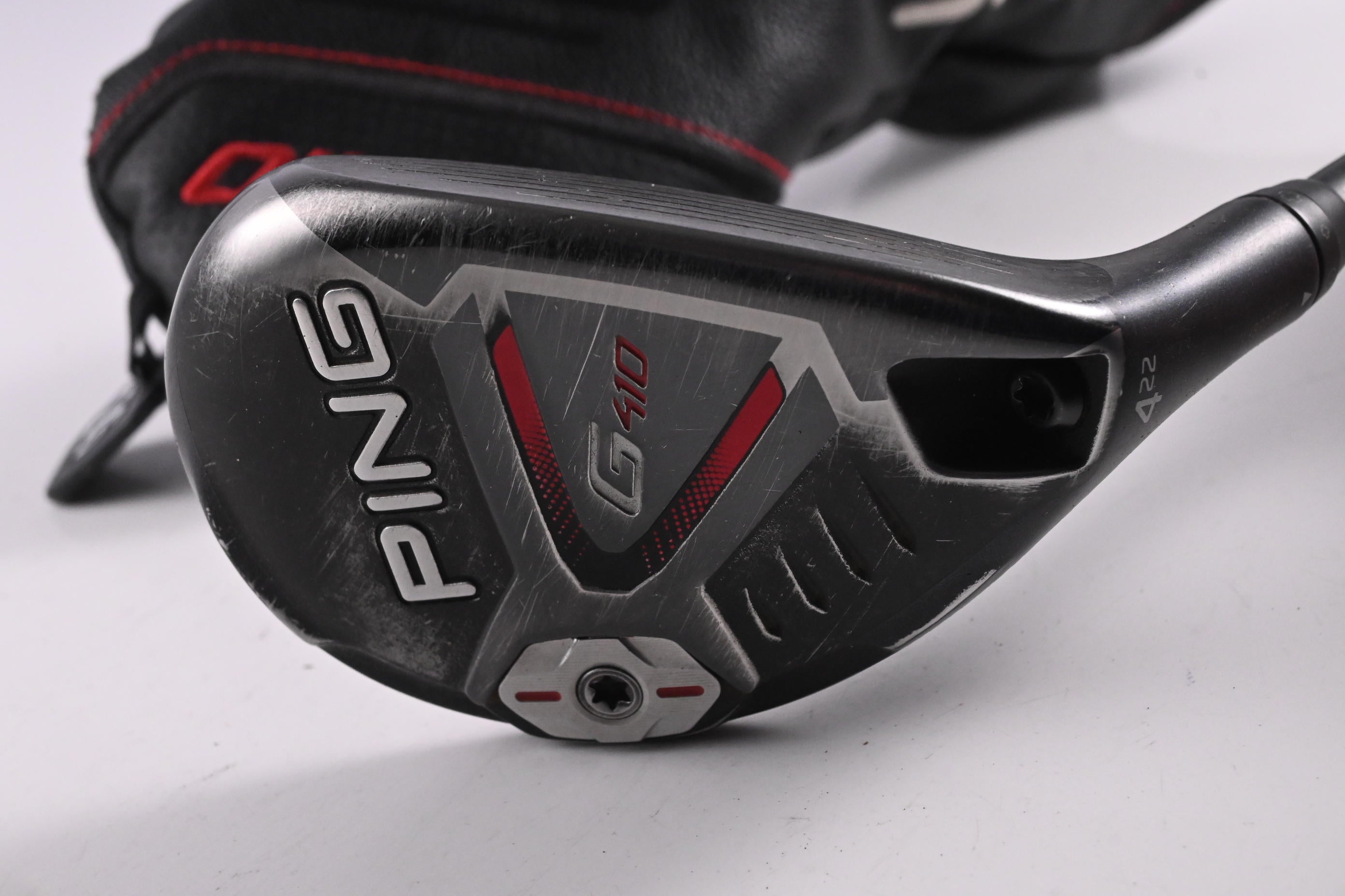 Ping G410 #4 Hybrid / 22 Degree / Regular Flex Ping Alta CB Red 70 Shaft
