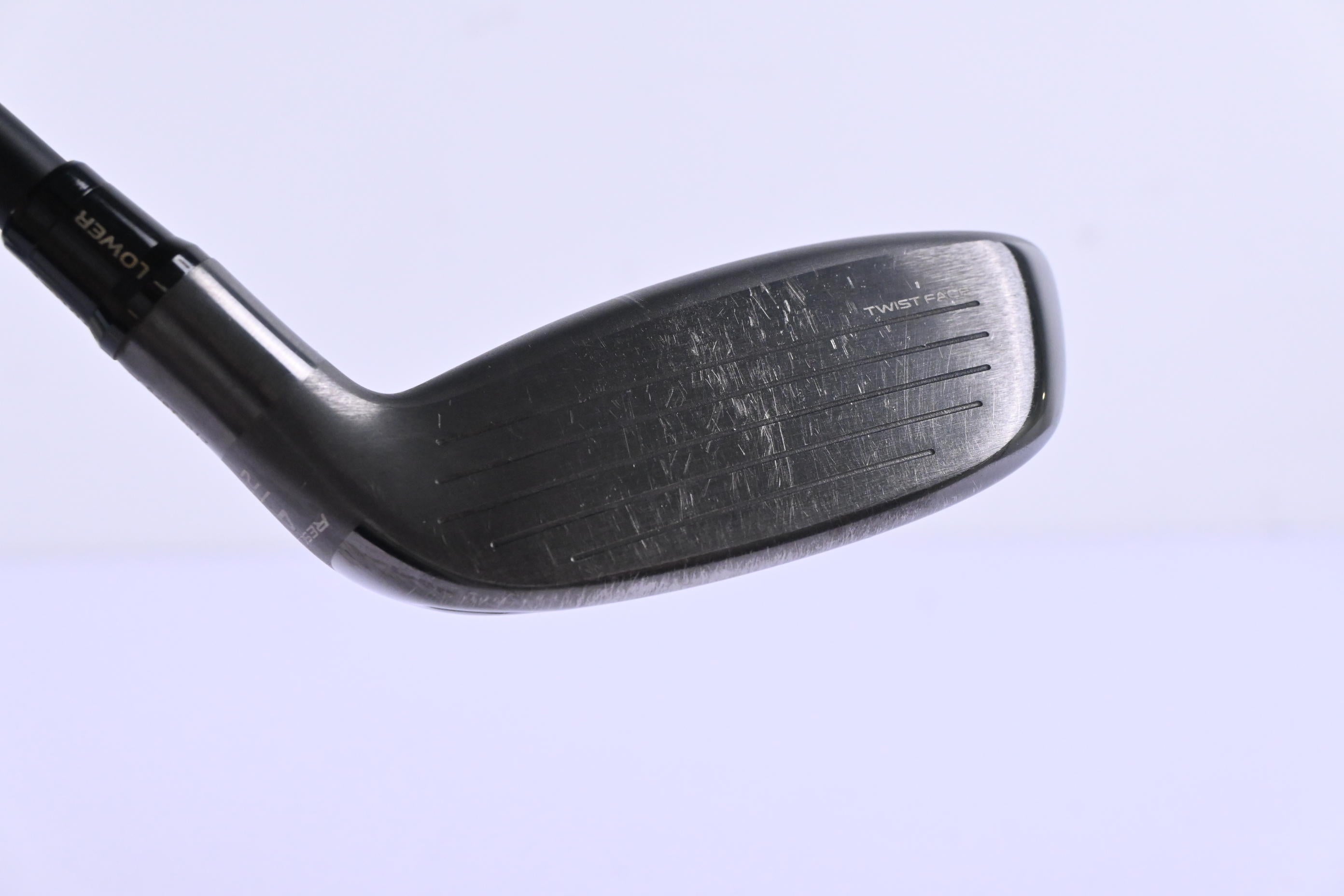 Left Hand Taylormade Qi35 #4 Hybrid / 22 Degree / Stiff Flex Ventus Blue 7