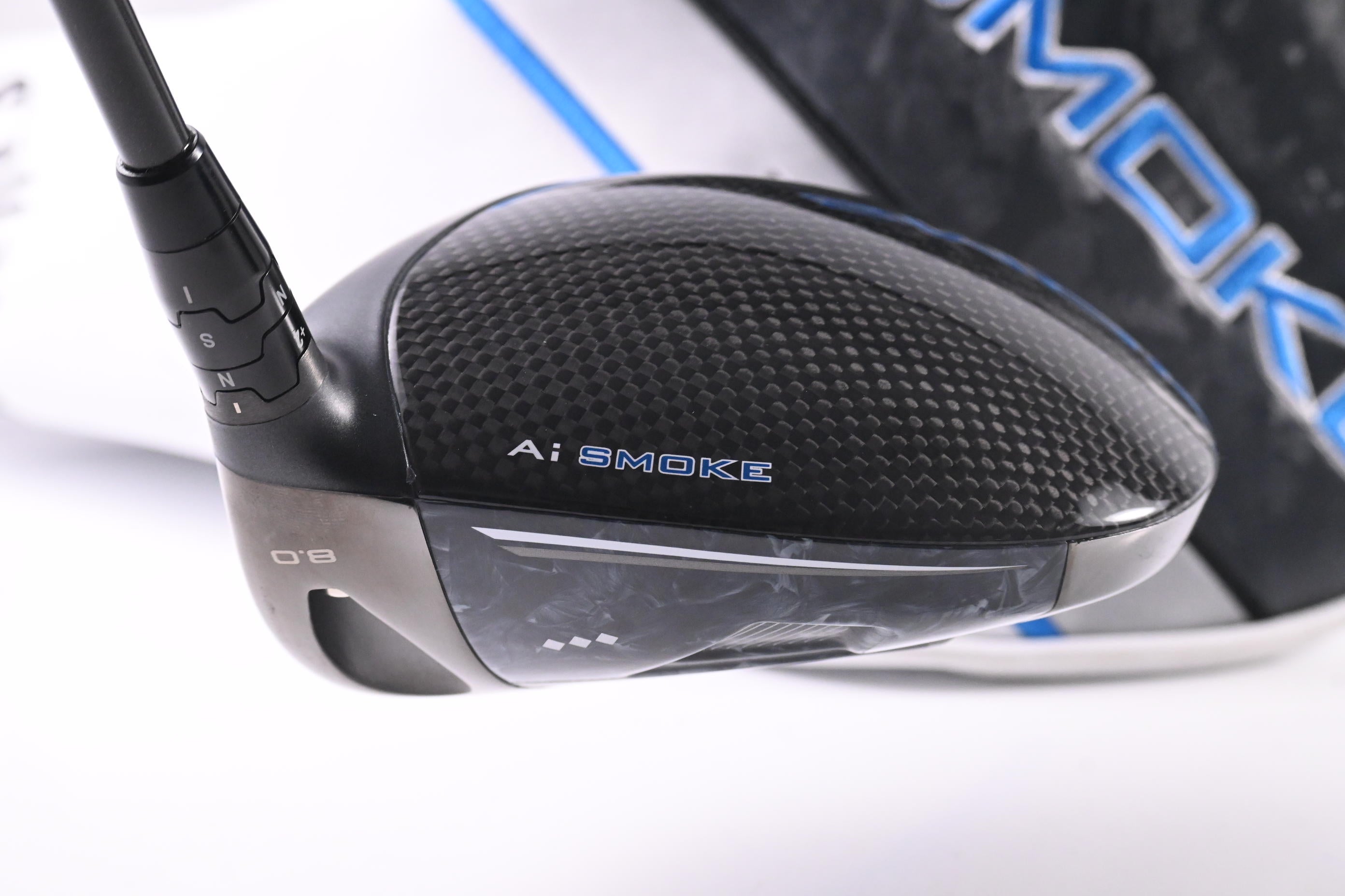 Callaway Paradym Ai Smoke Triple Diamond Driver / 8 Degree / X-Flex Denali Black