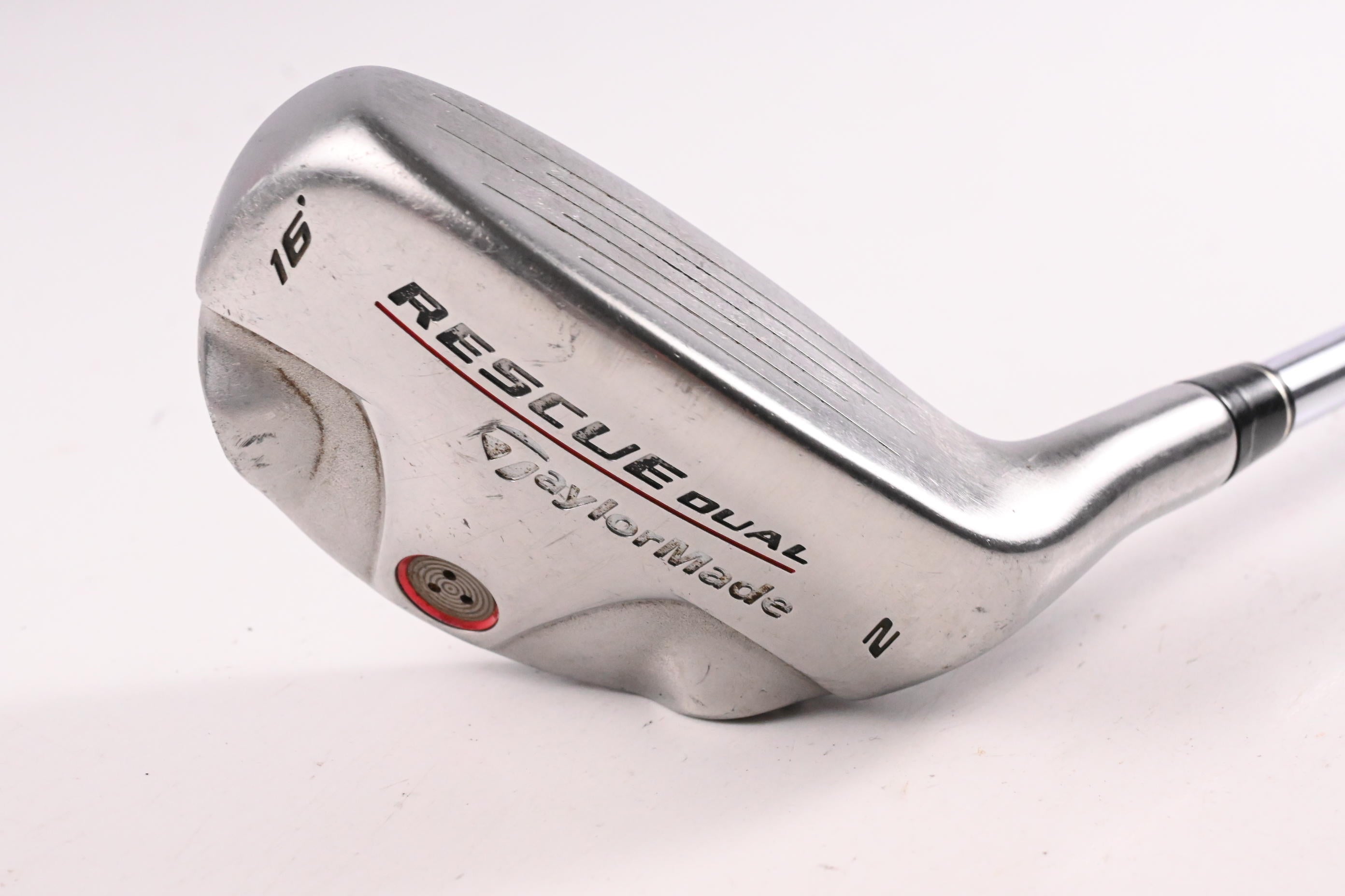 Taylormade Rescue Dual #2 Hybrid / 16 Degree / Stiff Flex Taylormade Steel Shaft
