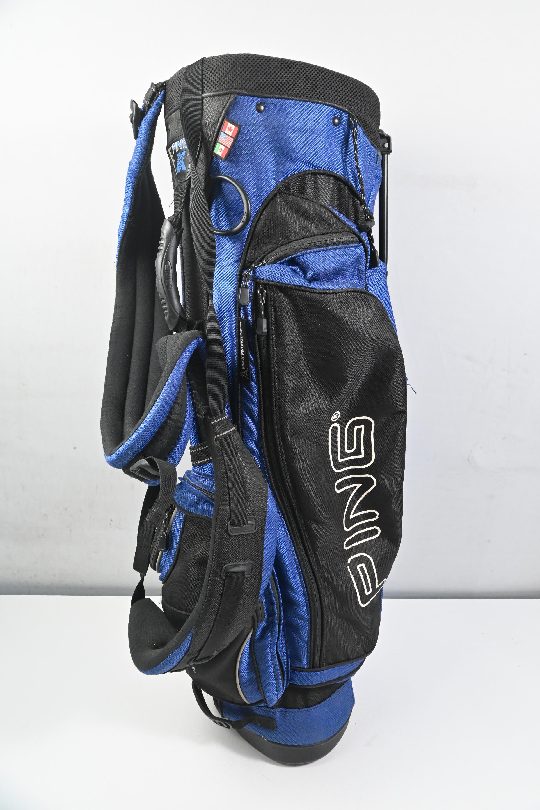 Ping Stand Bag / 8-Way Divider / Black, Blue