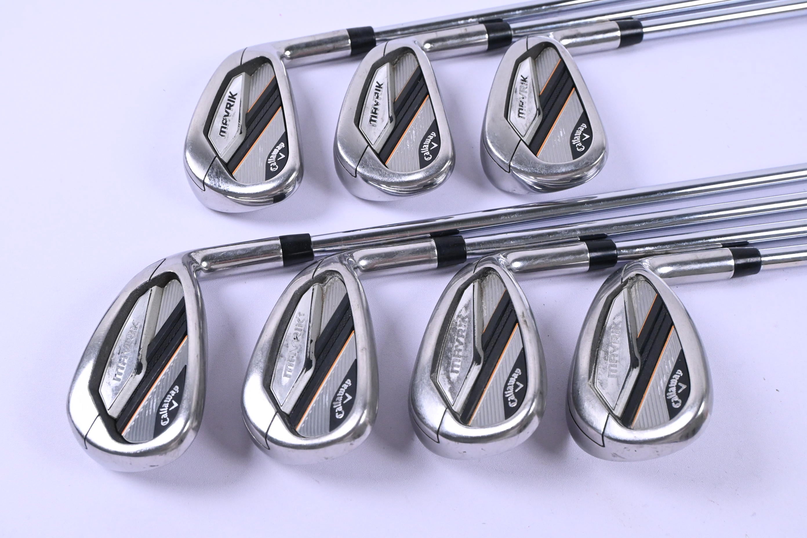 Callaway Mavrik Irons / 5-PW+GW / Regular Flex True Temper Elevate 95 Shafts