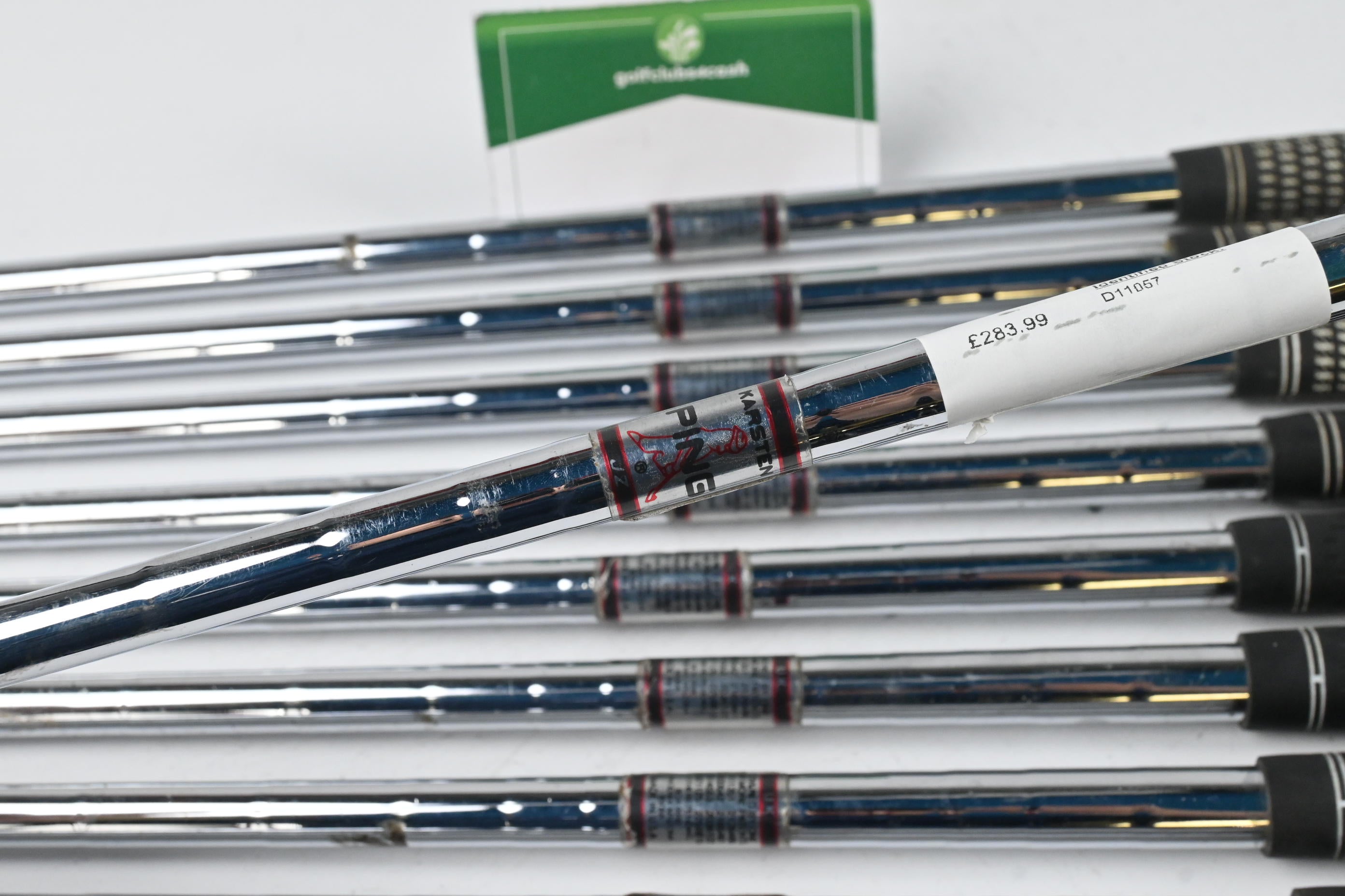 Ping Eye 2+ BeCu Irons / 3-PW+SW / Black Dot / Stiff Flex Ping JZ Red Shafts