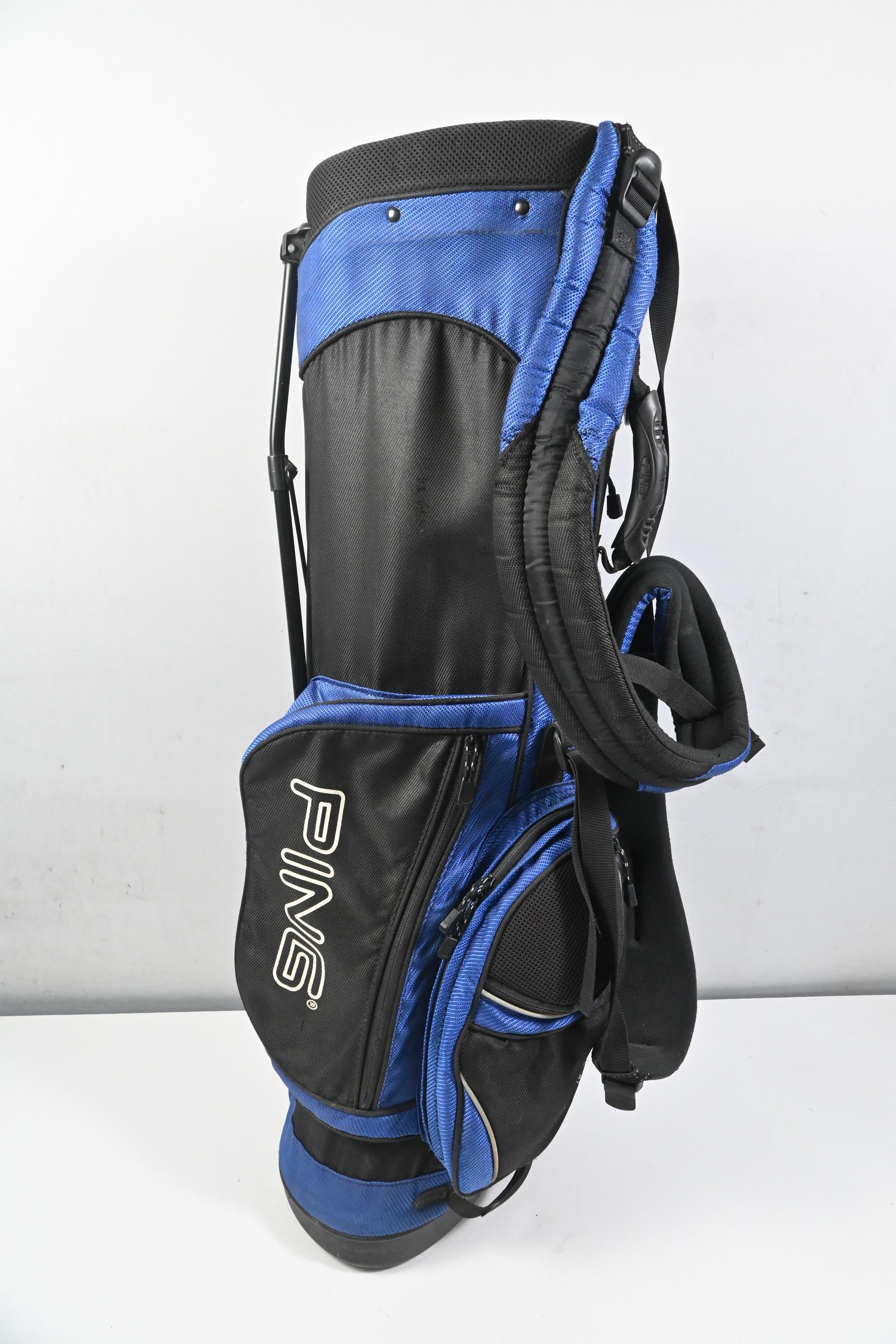 Ping Stand Bag / 8-Way Divider / Black, Blue