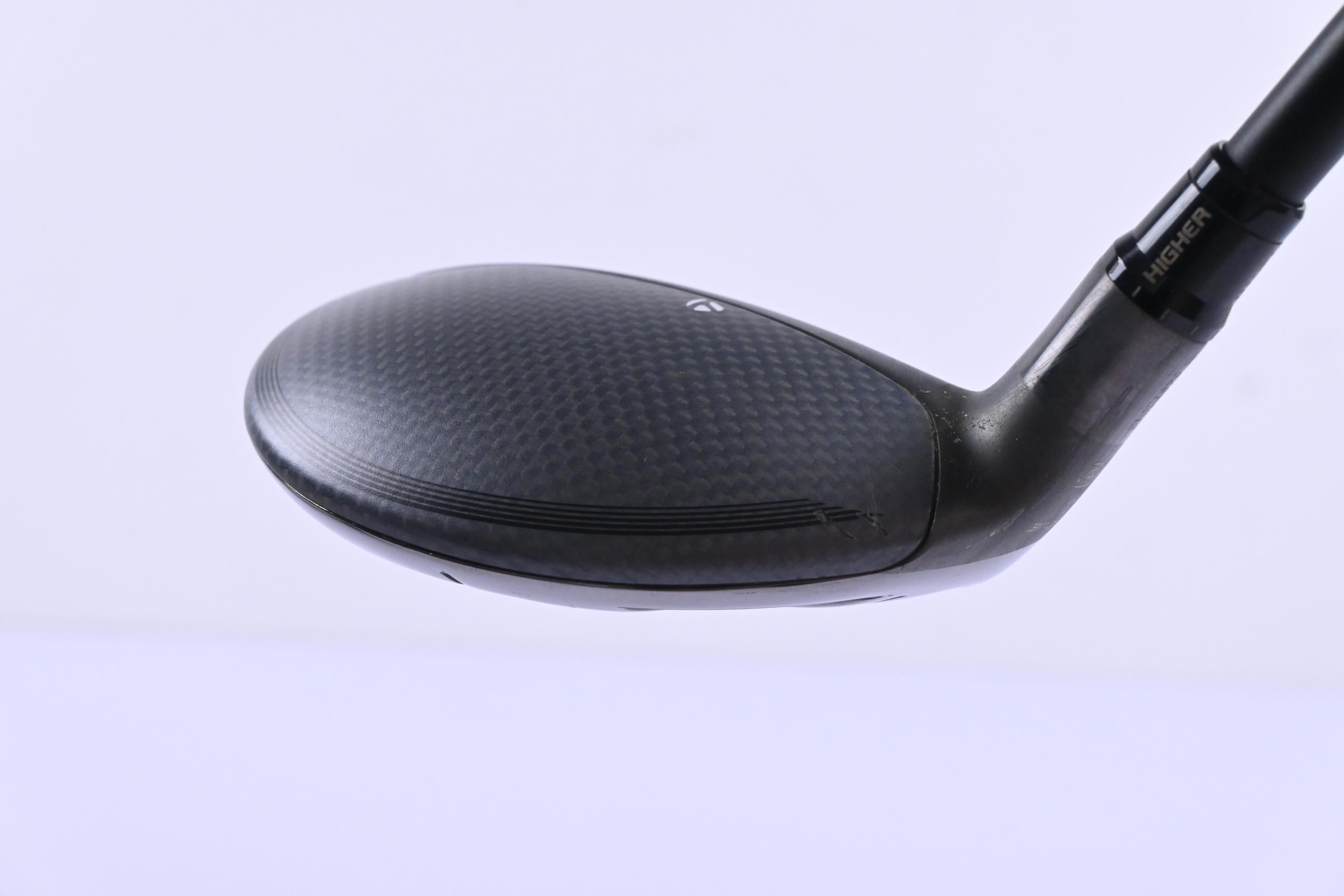 Left Hand Taylormade Qi35 #4 Hybrid / 22 Degree / Stiff Flex Ventus Blue 7