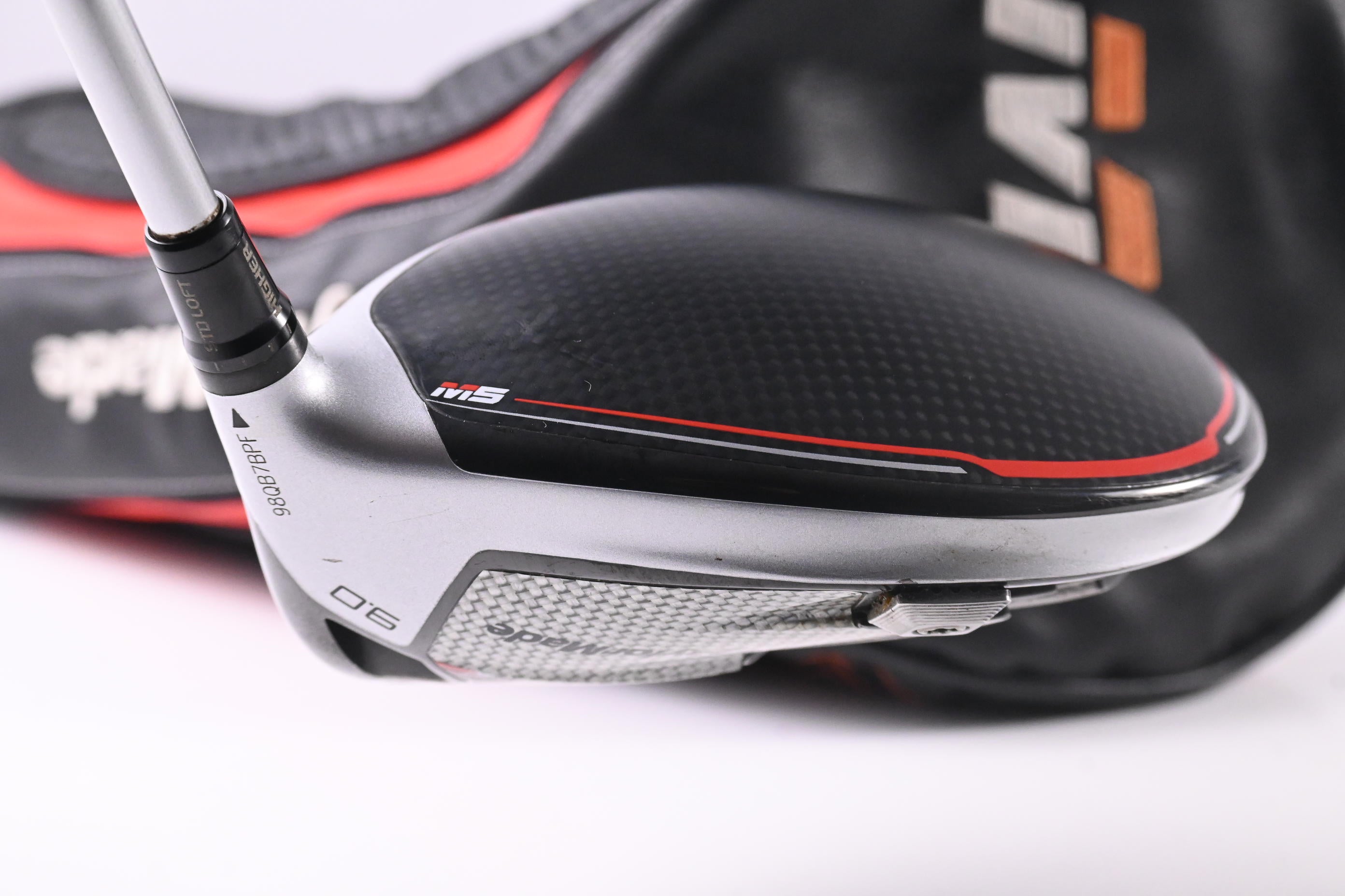 Taylormade M5 Driver / 9 Degree / Stiff Flex Tensei CK Orange 60 Shaft