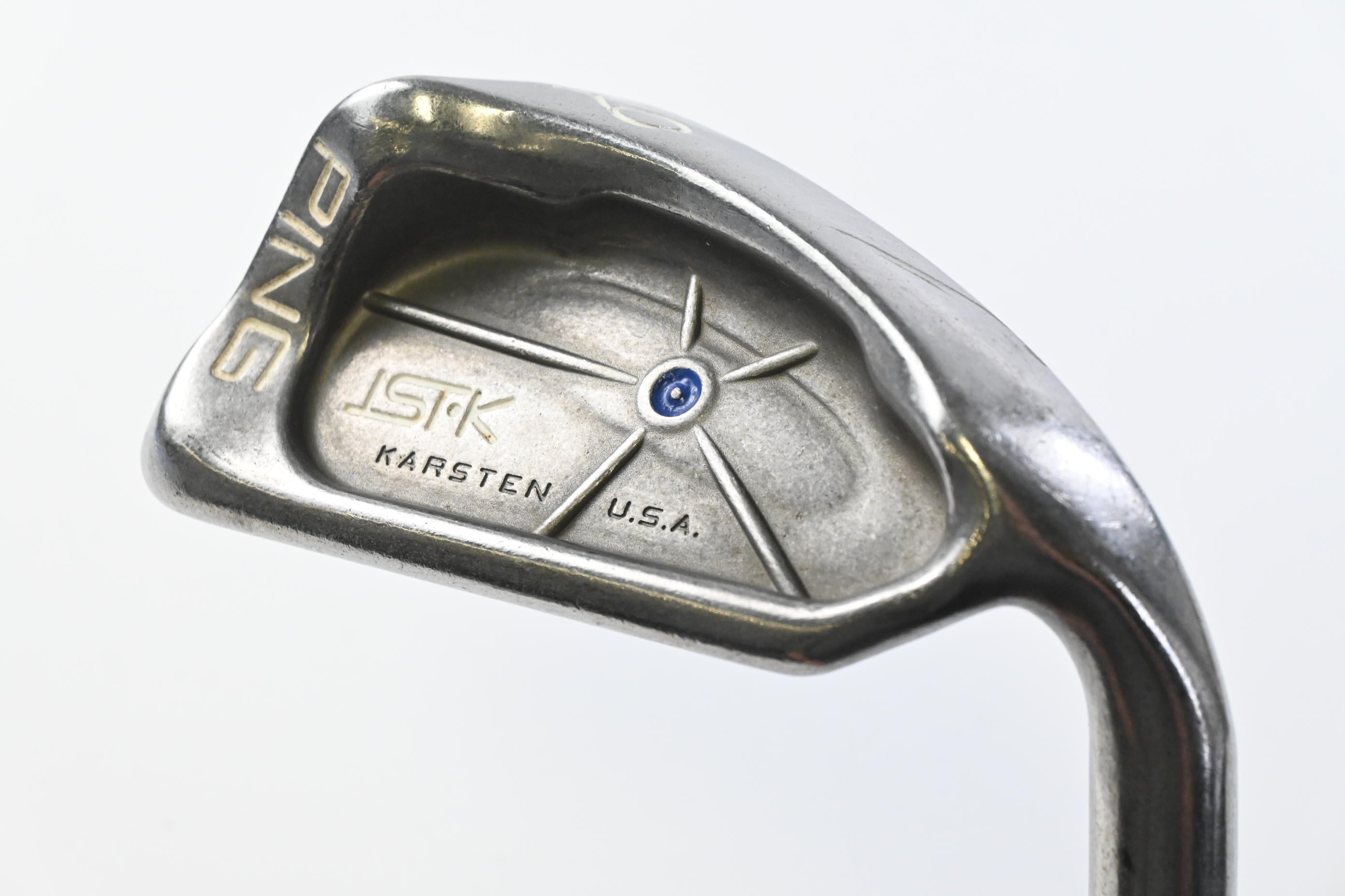 Ping ISI-K #9 Iron / Blue Dot / Stiff Flex Ping JZ Cushin Shaft