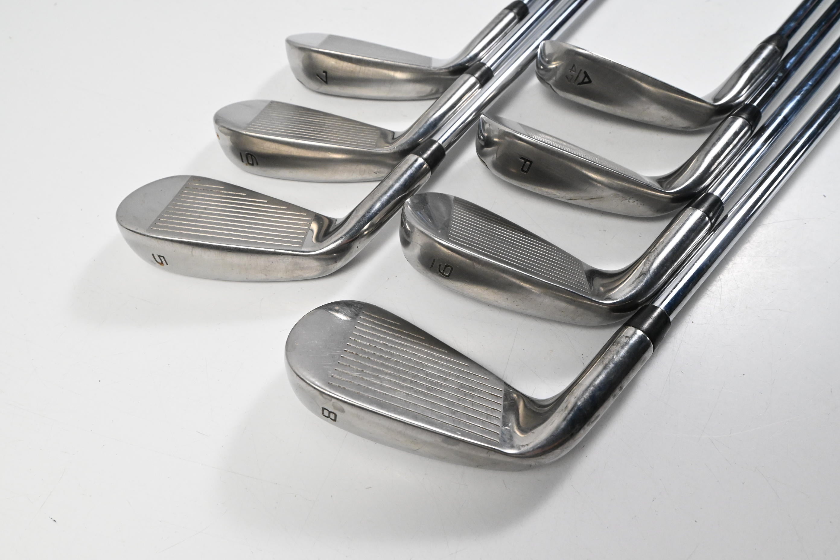 Callaway Paradym Ai Smoke HL Irons / 5-PW+GW / Stiff Flex Elevate MPH 85 Shafts