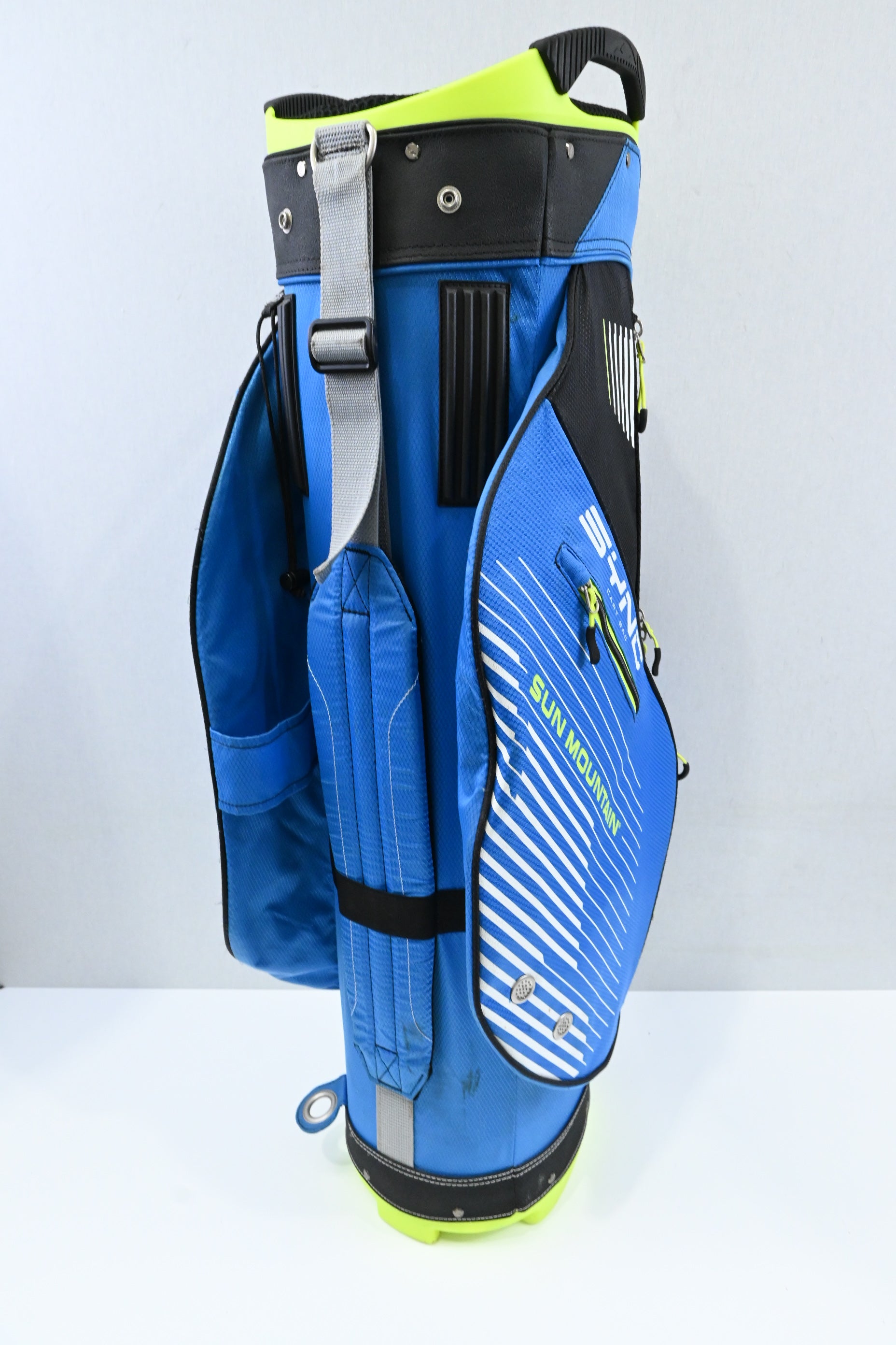 Sun Mountain Sync Cart Bag / 14-Way Divider / Blue, Yellow
