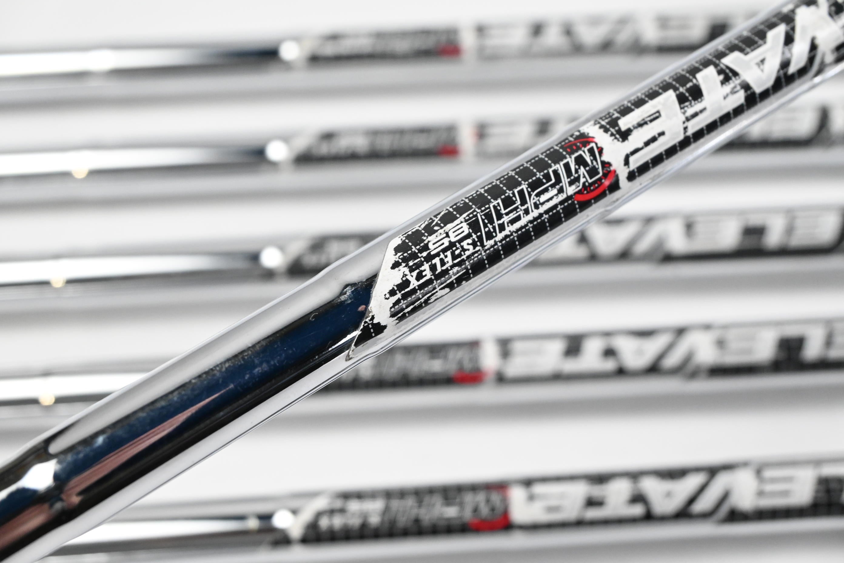 Callaway Paradym Ai Smoke HL Irons / 5-PW+GW / Stiff Flex Elevate MPH 85 Shafts