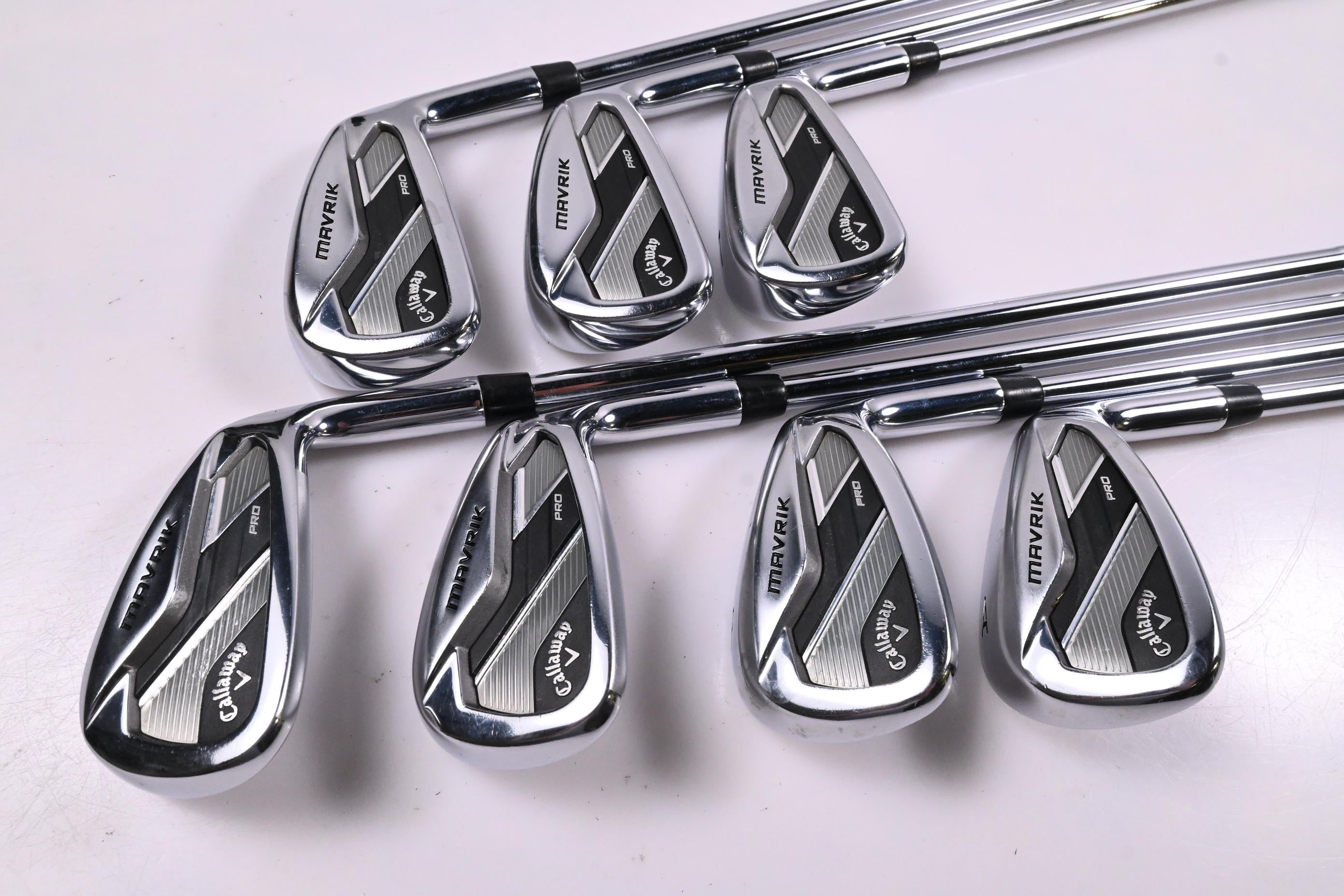 Callaway Mavrik Pro Irons / 5-PW+GW / Regular Flex Elevate 95 Shafts