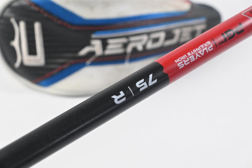 Left Hand Cobra Aerojet #3 Hybrid / 19 Degree / Regular Flex KBS PGI 75 Shaft