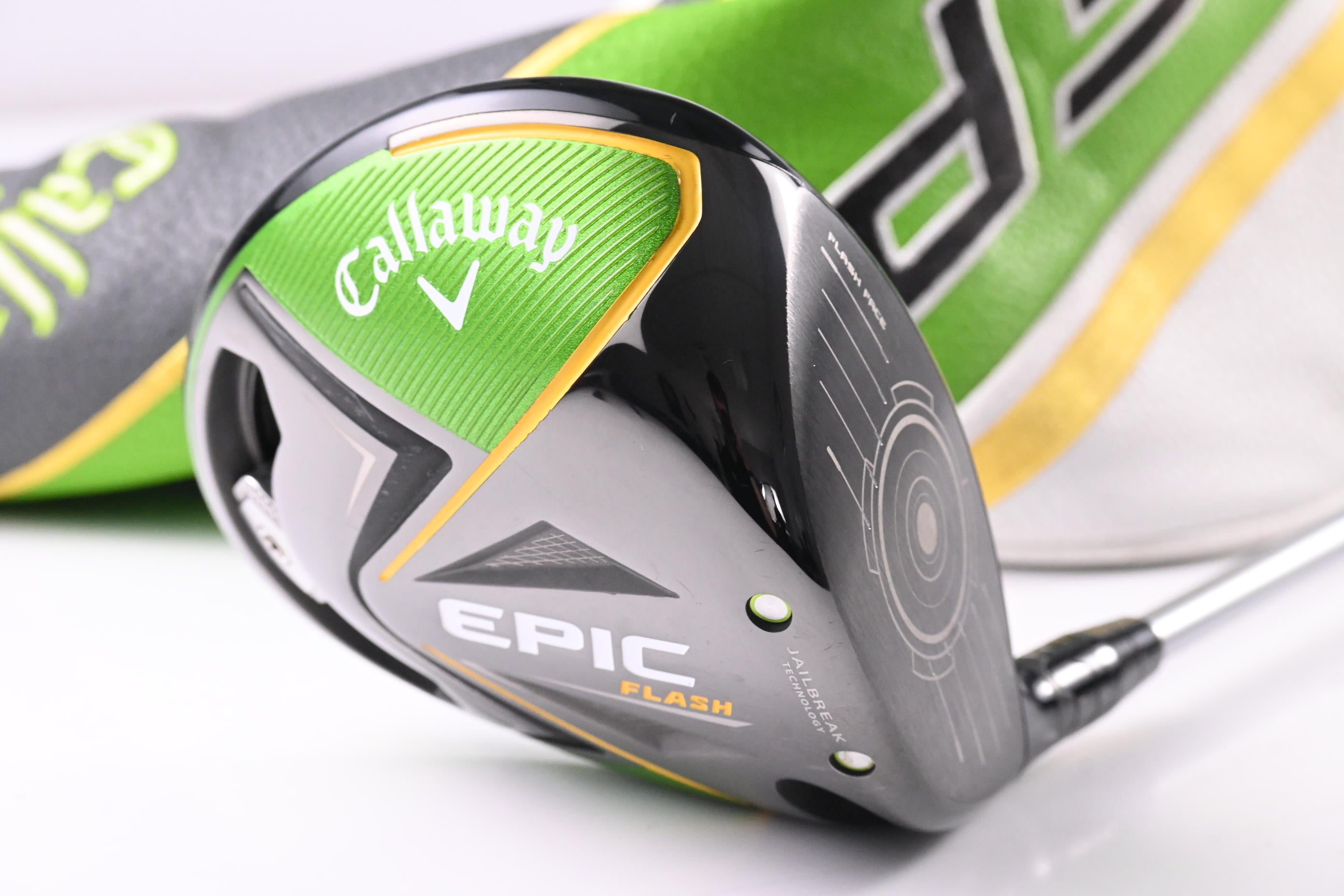 Callaway Epic Flash Driver / 12 Degree / Senior Flex Project X Evenflow Green 55