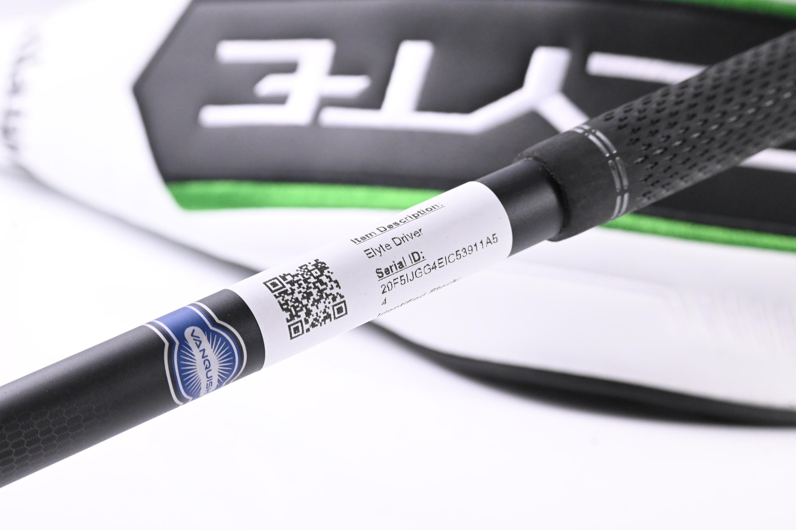 Callaway Elyte Driver / 12 Degree / Senior Flex Vanquish 4 Shaft
